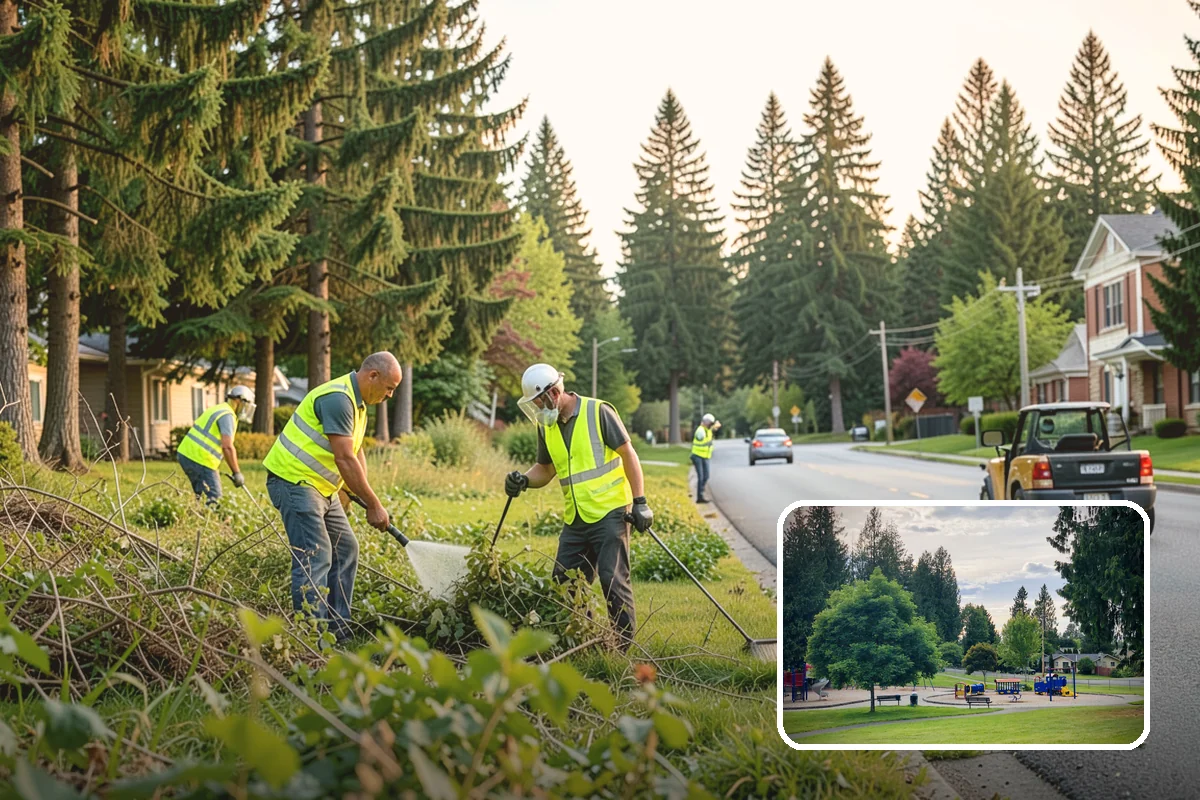 Emergency Erosion Control in Bonney Lake, Pierce County, WA - Stabilizes failing slopes before erosion damages infrastructure