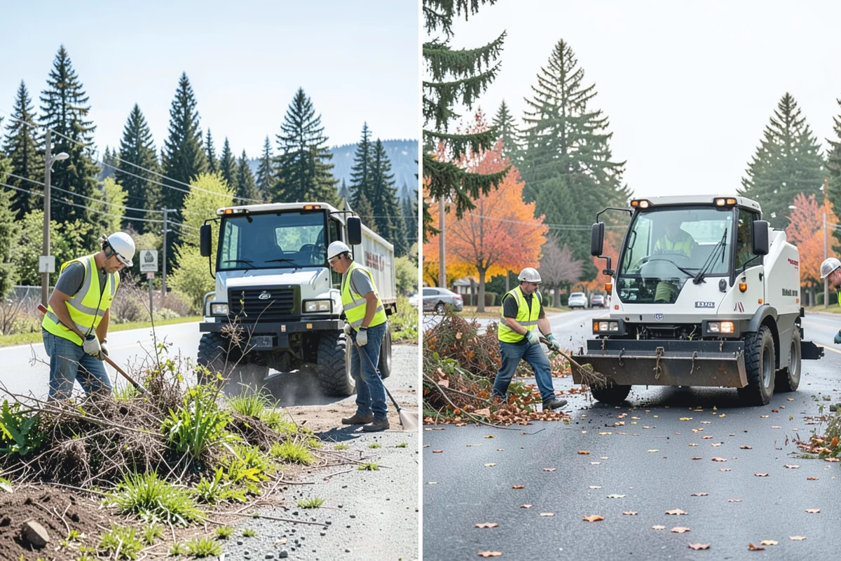 Emergency Erosion Control in Buckley, Pierce County, WA - Assess the erosion threat and identify runoff pathways