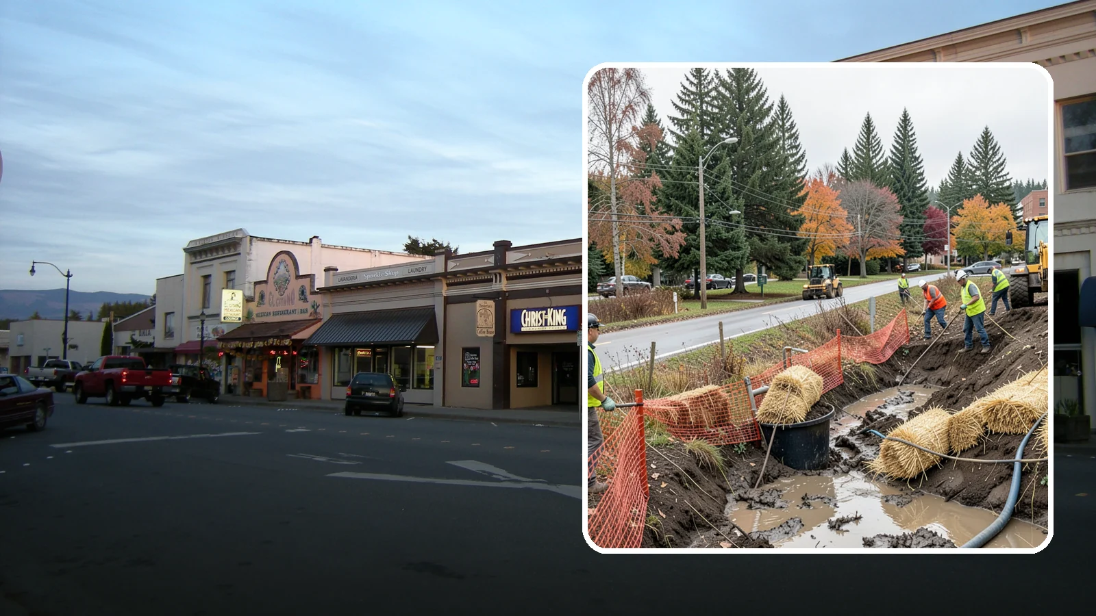 Emergency Erosion Control in Burlington, Skagit County, WA - Immediate erosion measures to protect slopes, waterways, and public infrastructure during and after storm events.