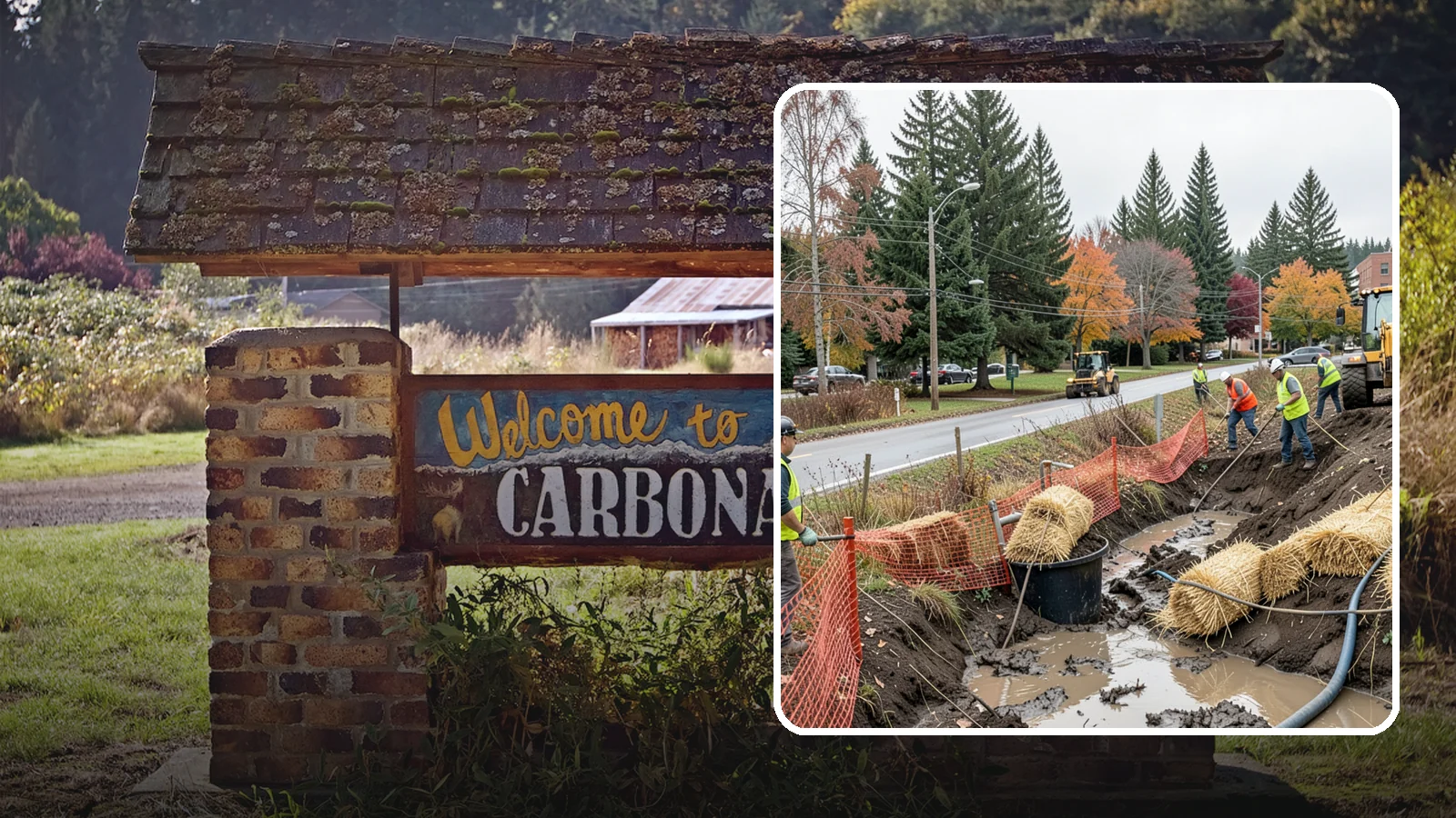 Emergency Erosion Control in Carbonado, Pierce County, WA - Immediate erosion measures to protect slopes, waterways, and public infrastructure during and after storm events.