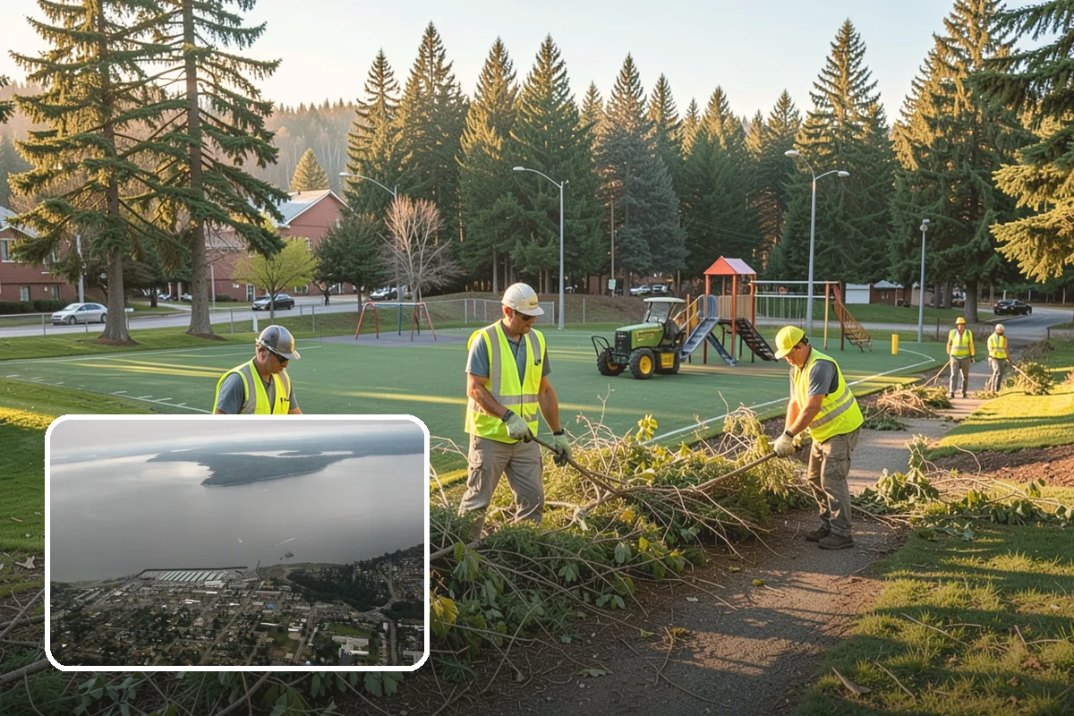 Emergency Erosion Control in Des Moines, King County, WA - Stabilizes failing slopes before erosion damages infrastructure