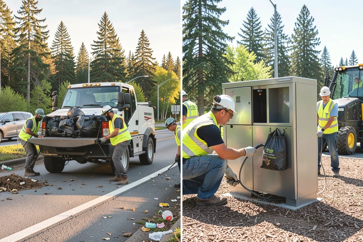 Emergency Erosion Control in Duvall, King County, WA - Assess the erosion threat and identify runoff pathways