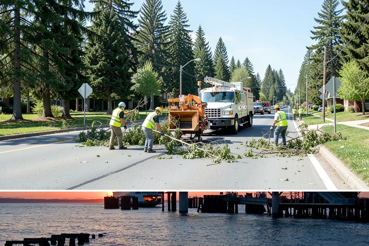Emergency Erosion Control in Edmonds, Snohomish County, WA - Emergency erosion work concentrates from October through April when sustained rainfall drives the highest runoff and...