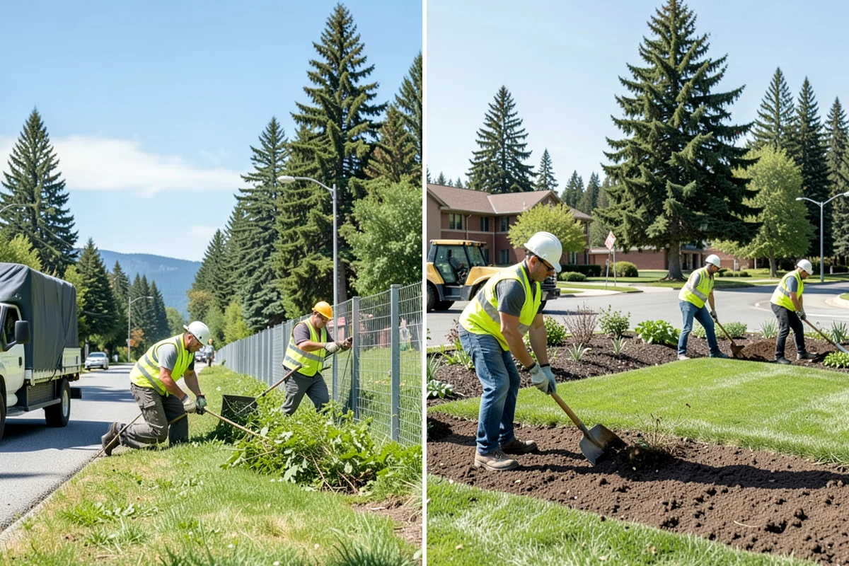 Emergency Erosion Control in Enumclaw, King County, WA - Assess the erosion threat and identify runoff pathways