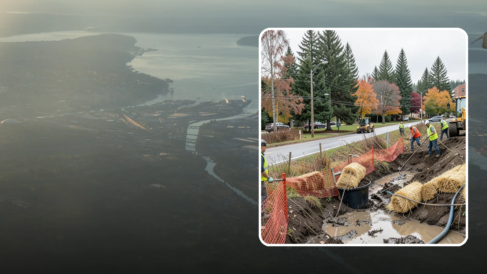 Emergency Erosion Control in Fife, Pierce County, WA - Immediate erosion measures to protect slopes, waterways, and public infrastructure during and after storm events.
