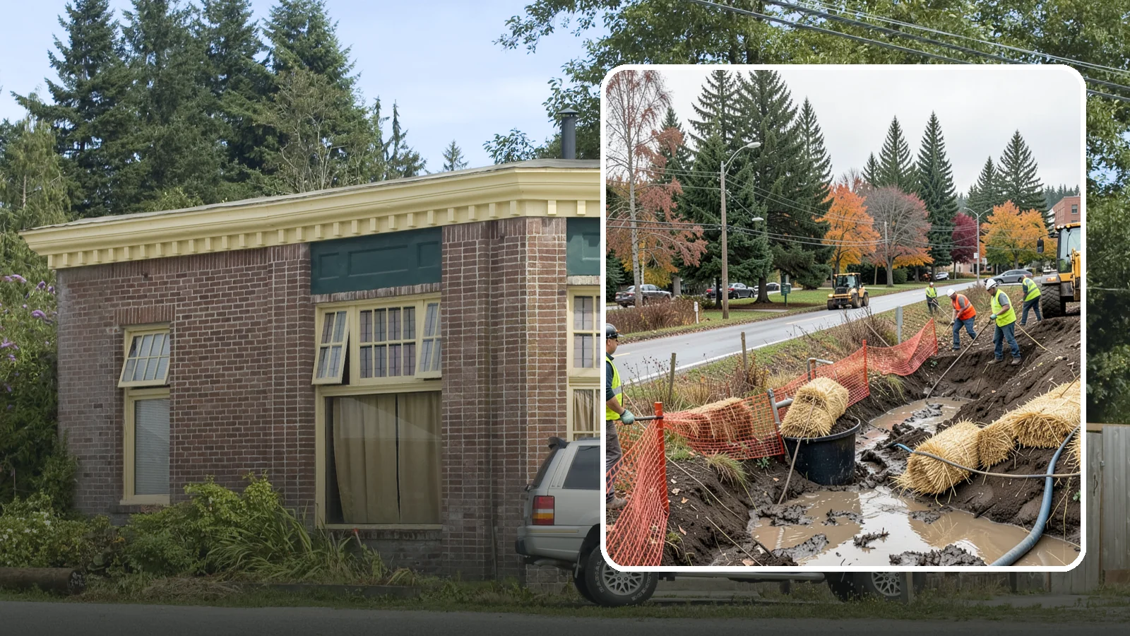 Emergency Erosion Control in Hamilton, Skagit County, WA - Immediate erosion measures to protect slopes, waterways, and public infrastructure during and after storm events.