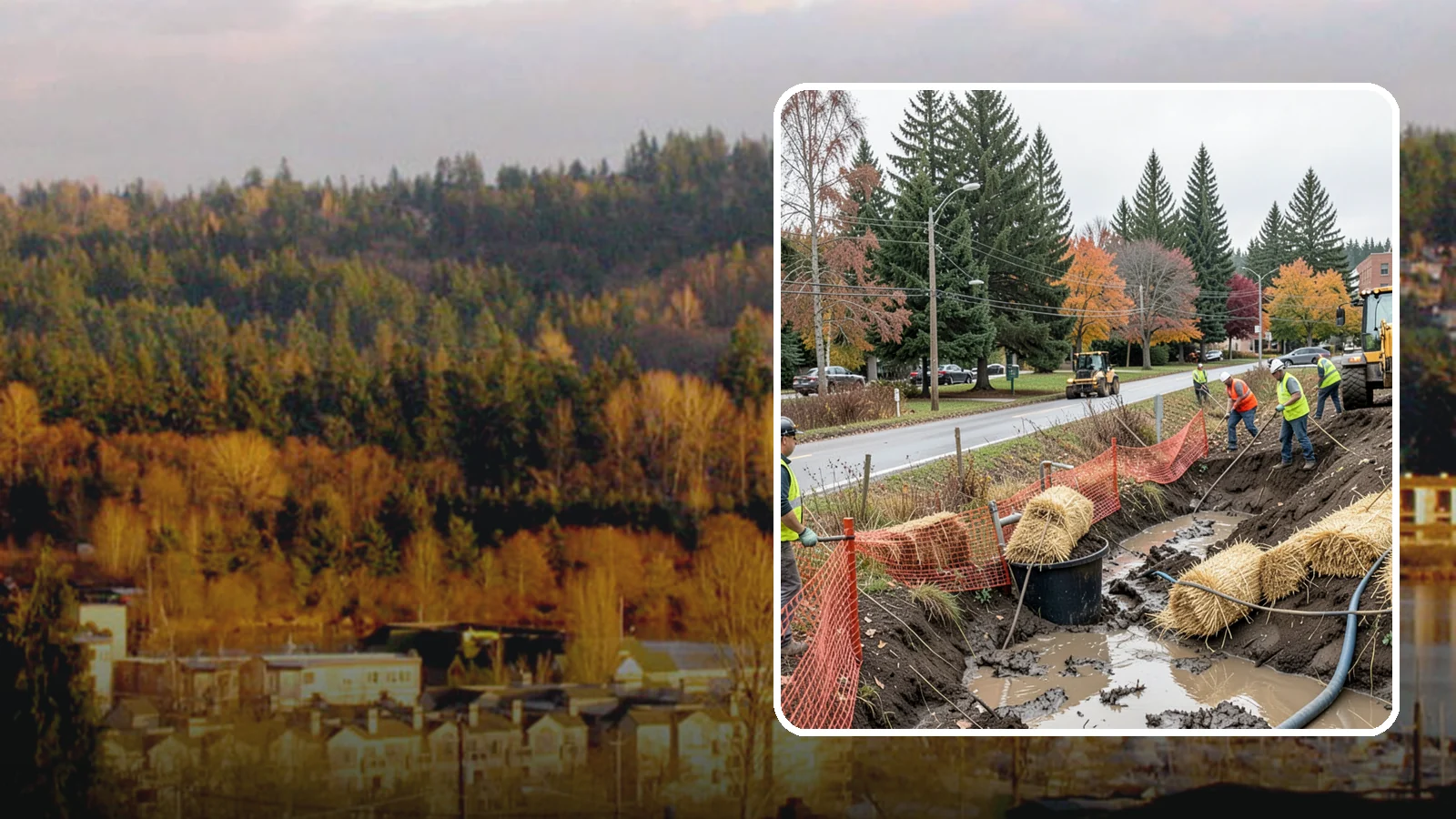Emergency Erosion Control in Kenmore, King County, WA - Immediate erosion measures to protect slopes, waterways, and public infrastructure during and after storm events.