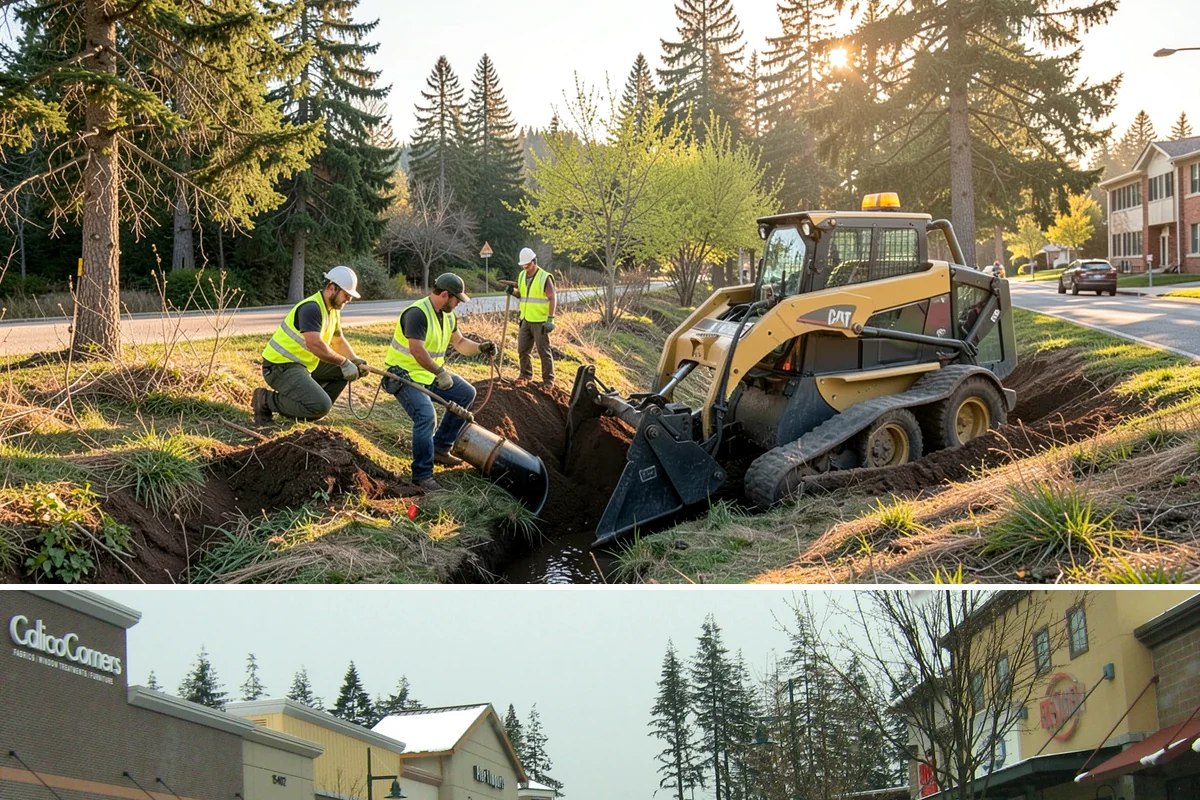 Emergency Erosion Control in Mill Creek, Snohomish County, WA - Emergency erosion work concentrates from October through April when sustained rainfall drives the highest runoff and...