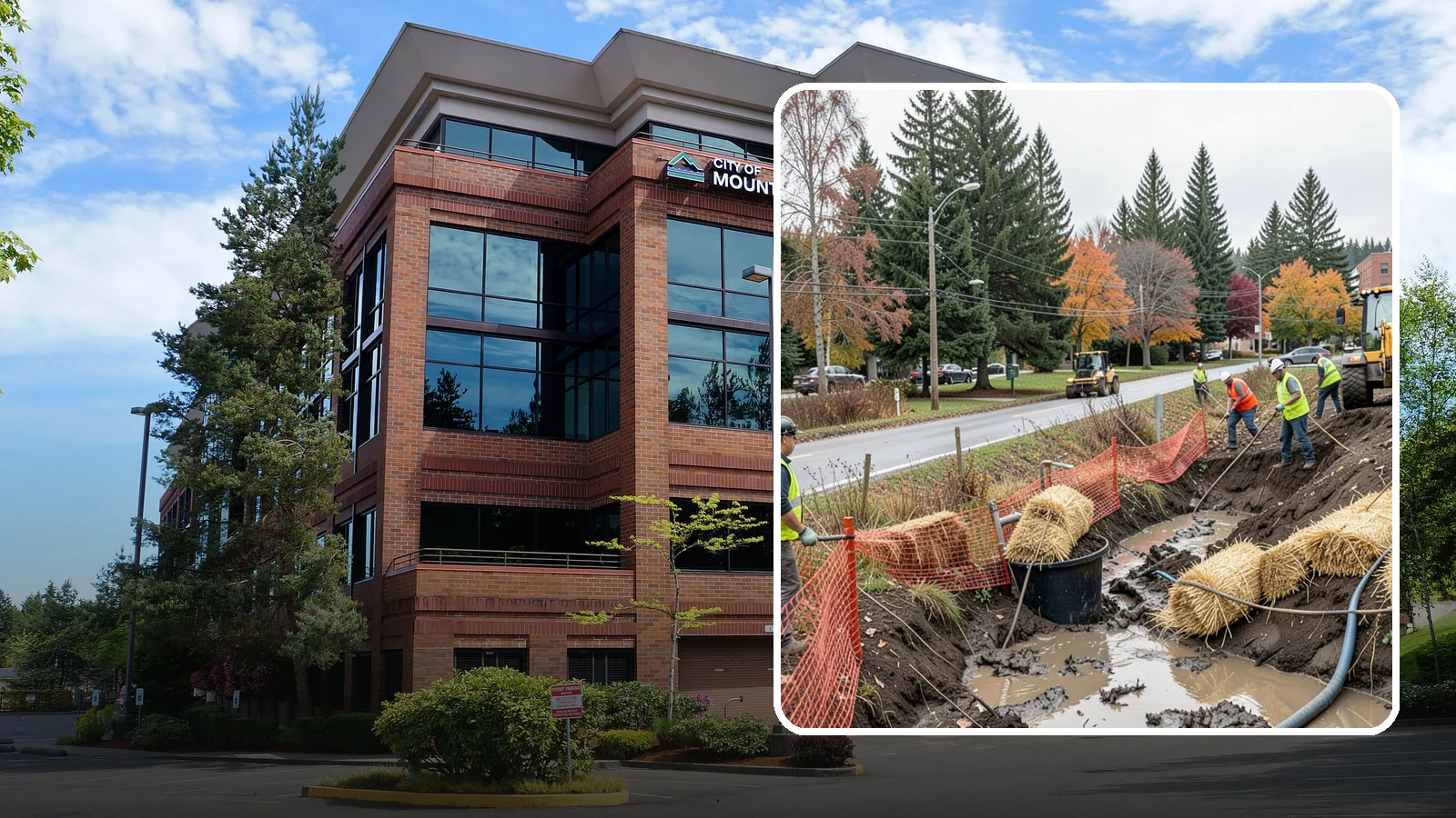 Emergency Erosion Control in Mountlake Terrace, Snohomish County, WA - Immediate erosion measures to protect slopes, waterways, and public infrastructure during and after storm events.