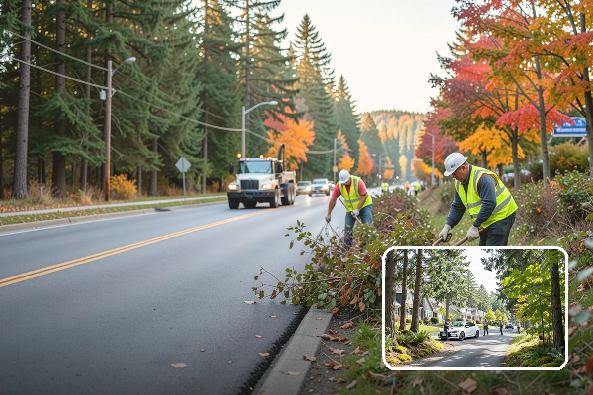 Emergency Erosion Control in Normandy Park, King County, WA - Stabilizes failing slopes before erosion damages infrastructure
