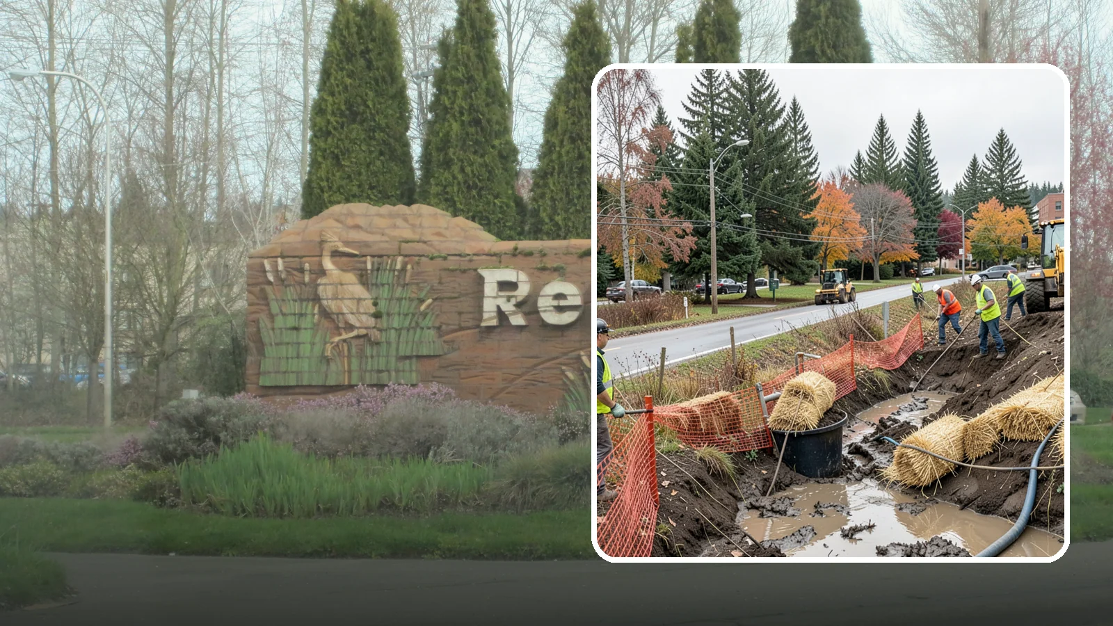 Emergency Erosion Control in Renton, King County, WA - Immediate erosion measures to protect slopes, waterways, and public infrastructure during and after storm events.