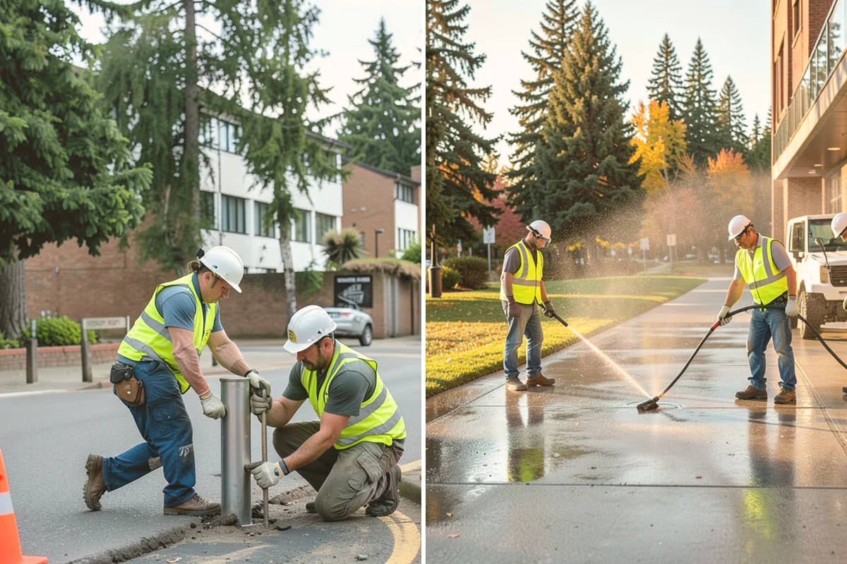 Emergency Erosion Control in Sammamish, King County, WA - Assess the erosion threat and identify runoff pathways