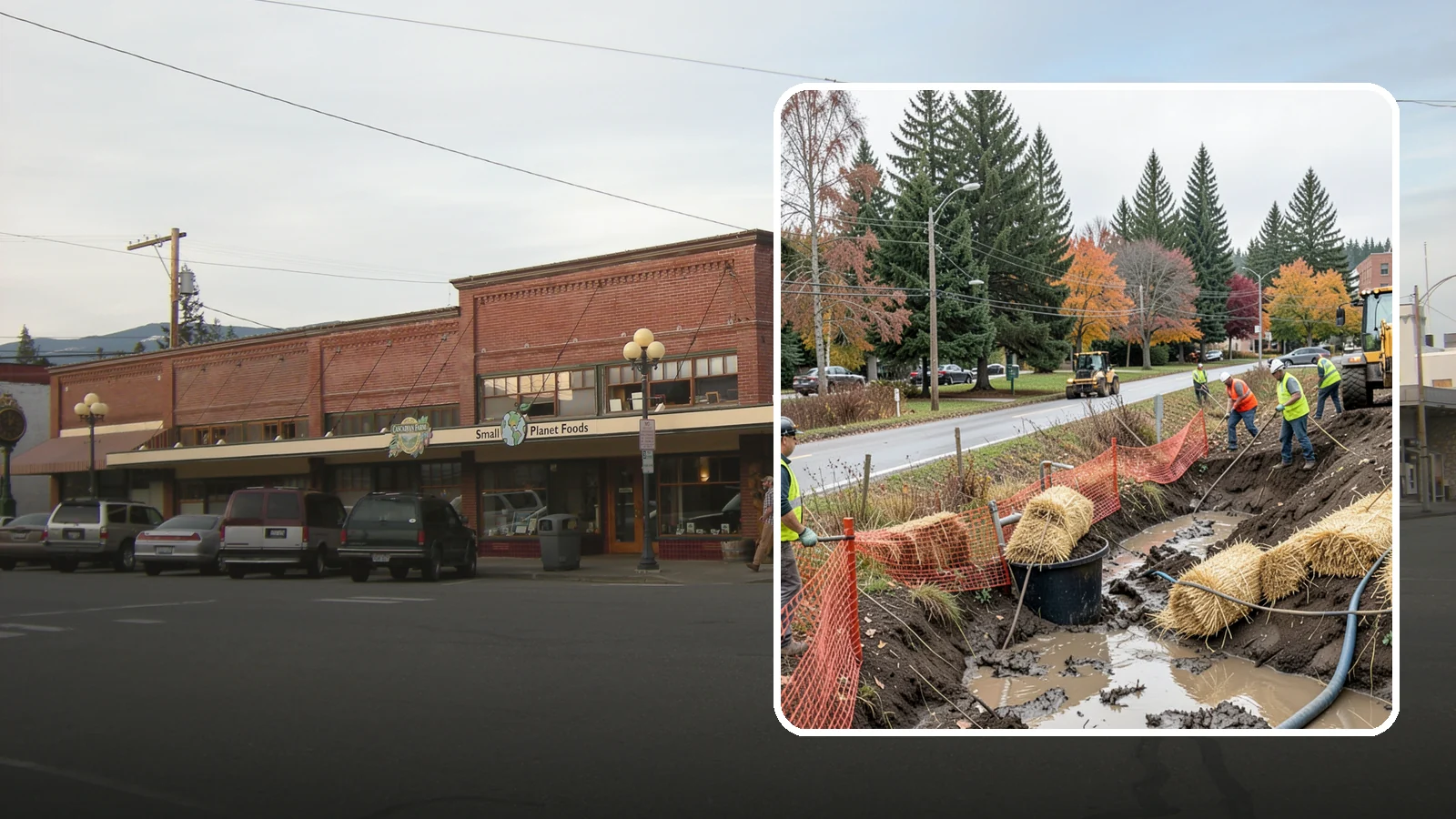 Emergency Erosion Control in Sedro-Woolley, Skagit County, WA - Immediate erosion measures to protect slopes, waterways, and public infrastructure during and after storm events.