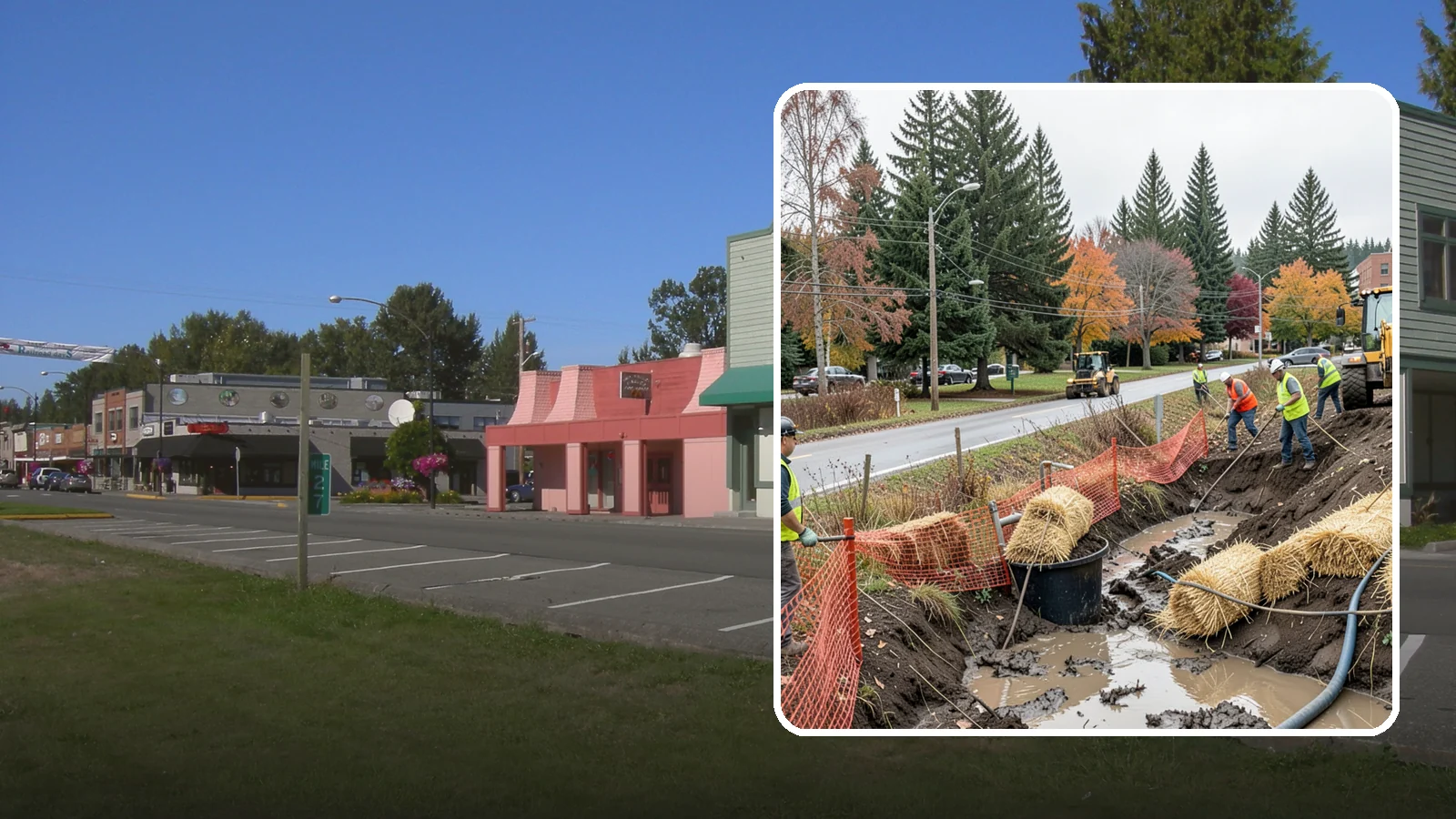 Emergency Erosion Control in Snoqualmie, King County, WA - Immediate erosion measures to protect slopes, waterways, and public infrastructure during and after storm events.