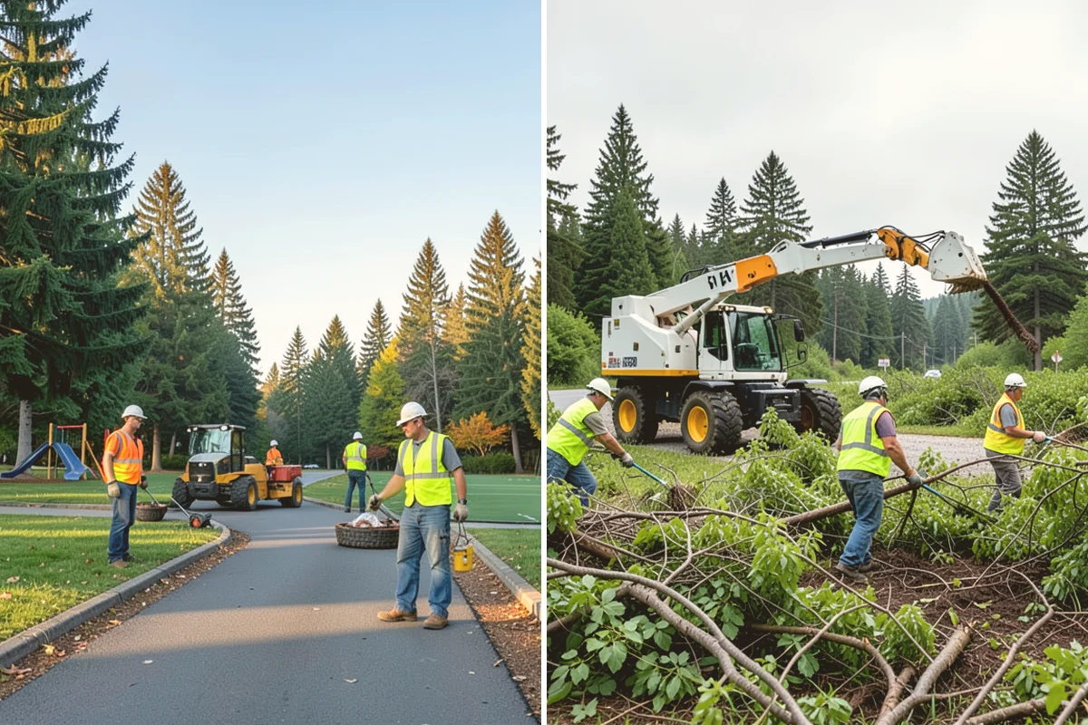 Emergency Erosion Control in Stanwood, Snohomish County, WA - Assess the erosion threat and identify runoff pathways