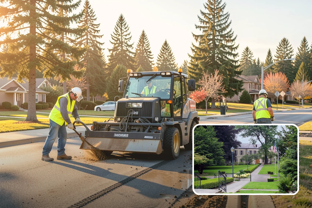 Emergency Erosion Control in Woodinville, King County, WA - Stabilizes failing slopes before erosion damages infrastructure
