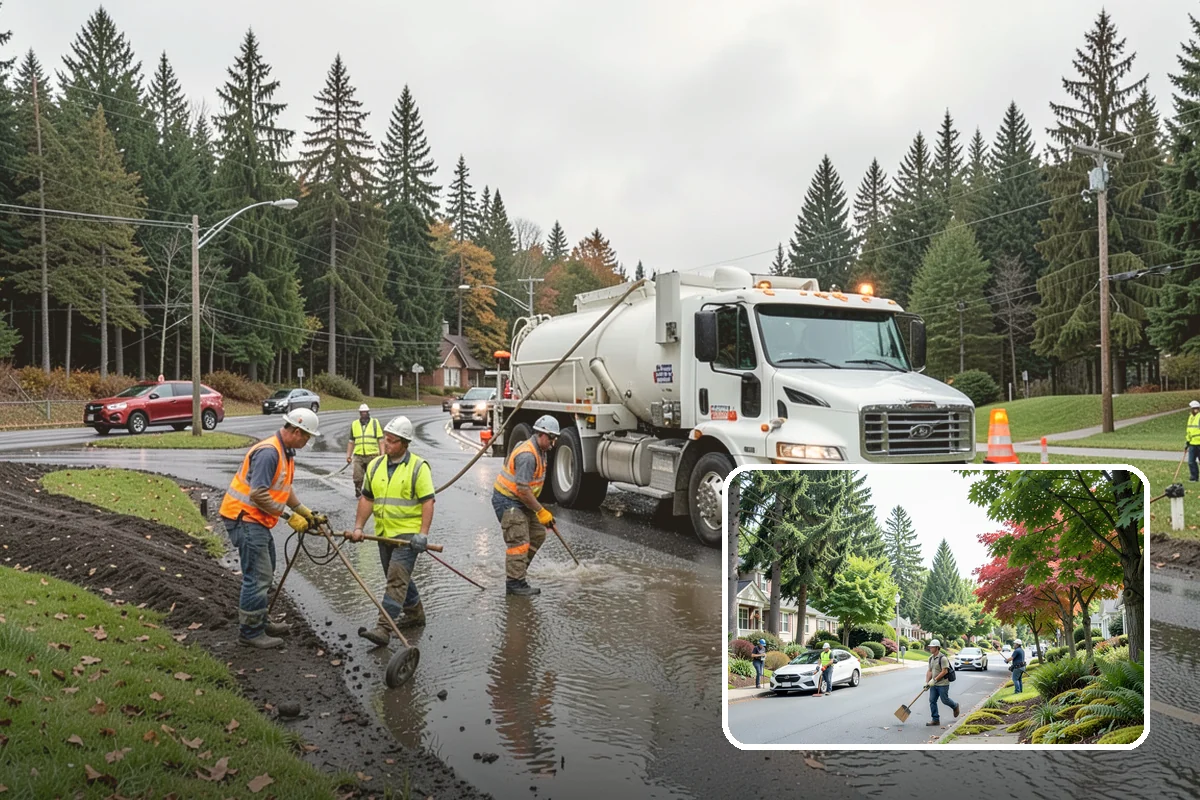 Emergency Fencing in Beaux Arts Village, King County, WA - Encloses hazardous sites rapidly to reduce public risk