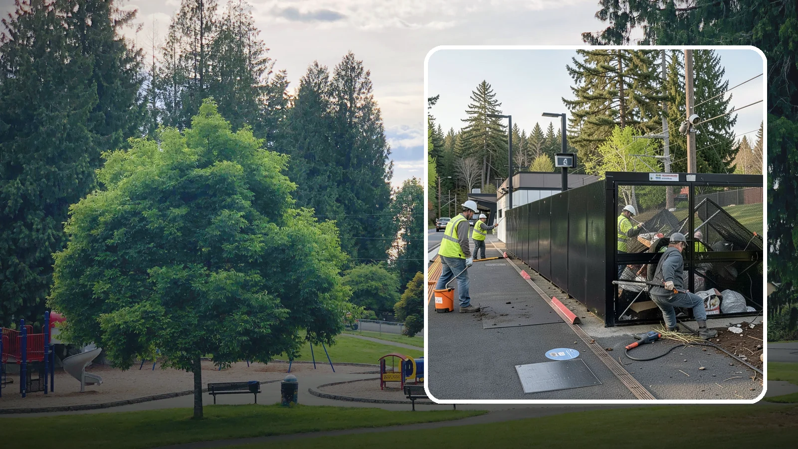 Emergency Fencing in Bonney Lake, Pierce County, WA - Fast temporary fencing to secure damaged sites, hazards, and public property following an incident.