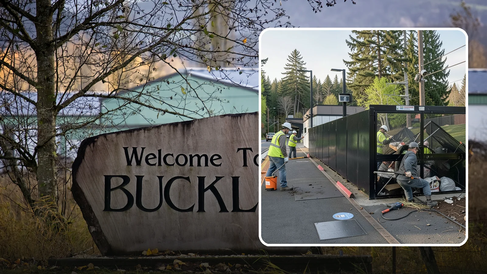 Emergency Fencing in Buckley, Pierce County, WA - Fast temporary fencing to secure damaged sites, hazards, and public property following an incident.