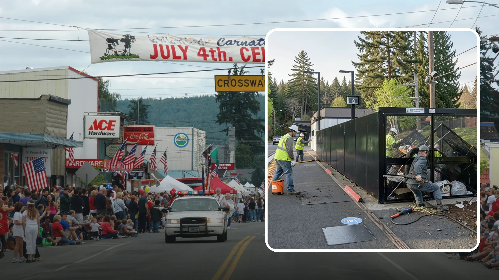 Emergency Fencing in Carnation, King County, WA - Fast temporary fencing to secure damaged sites, hazards, and public property following an incident.