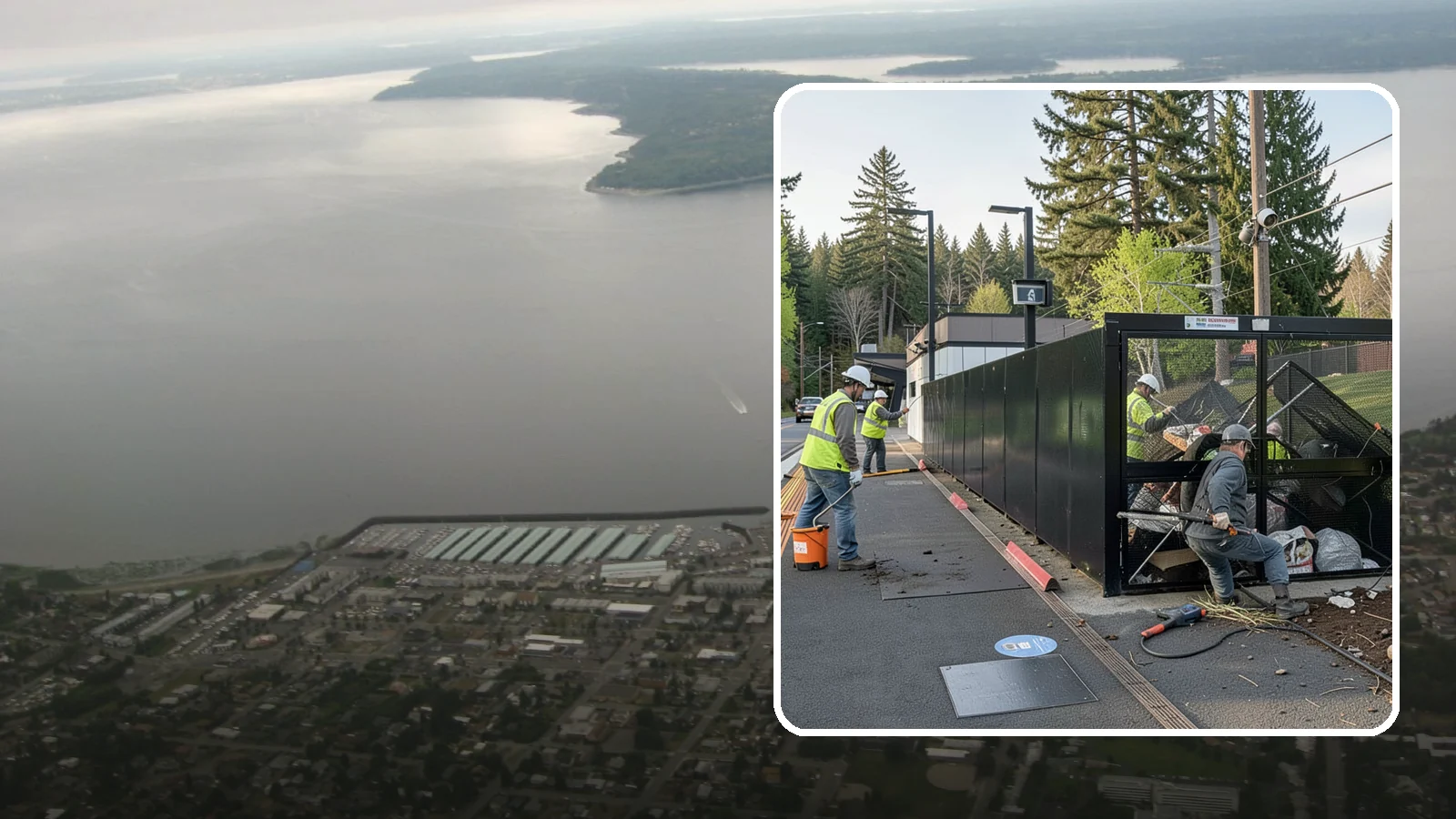 Emergency Fencing in Des Moines, King County, WA - Fast temporary fencing to secure damaged sites, hazards, and public property following an incident.