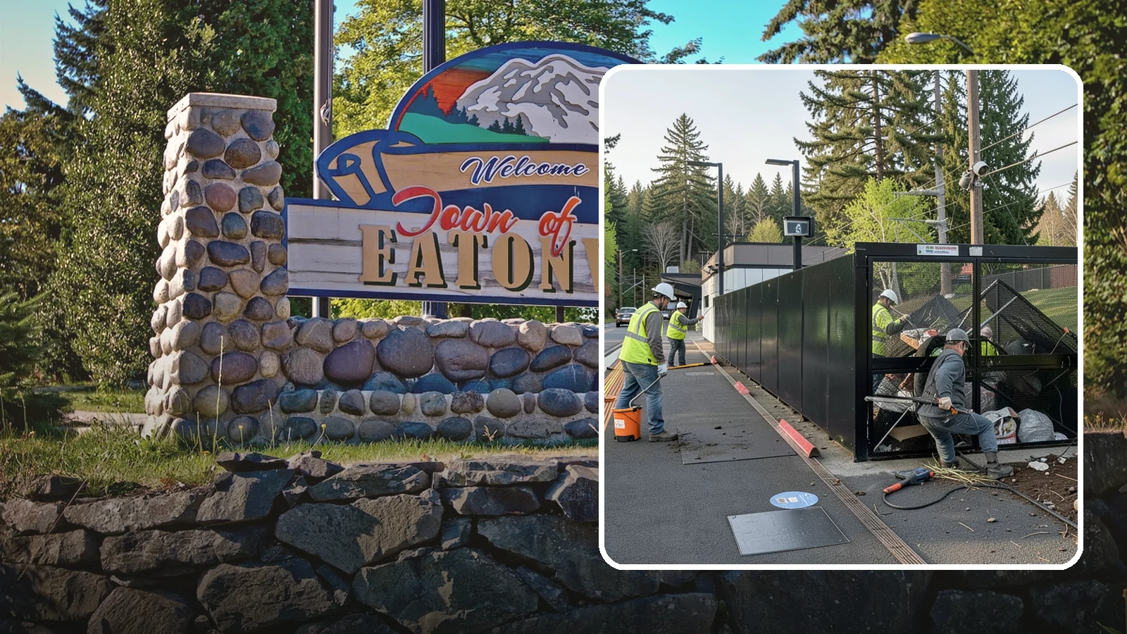 Emergency Fencing in Eatonville, Pierce County, WA - Fast temporary fencing to secure damaged sites, hazards, and public property following an incident.