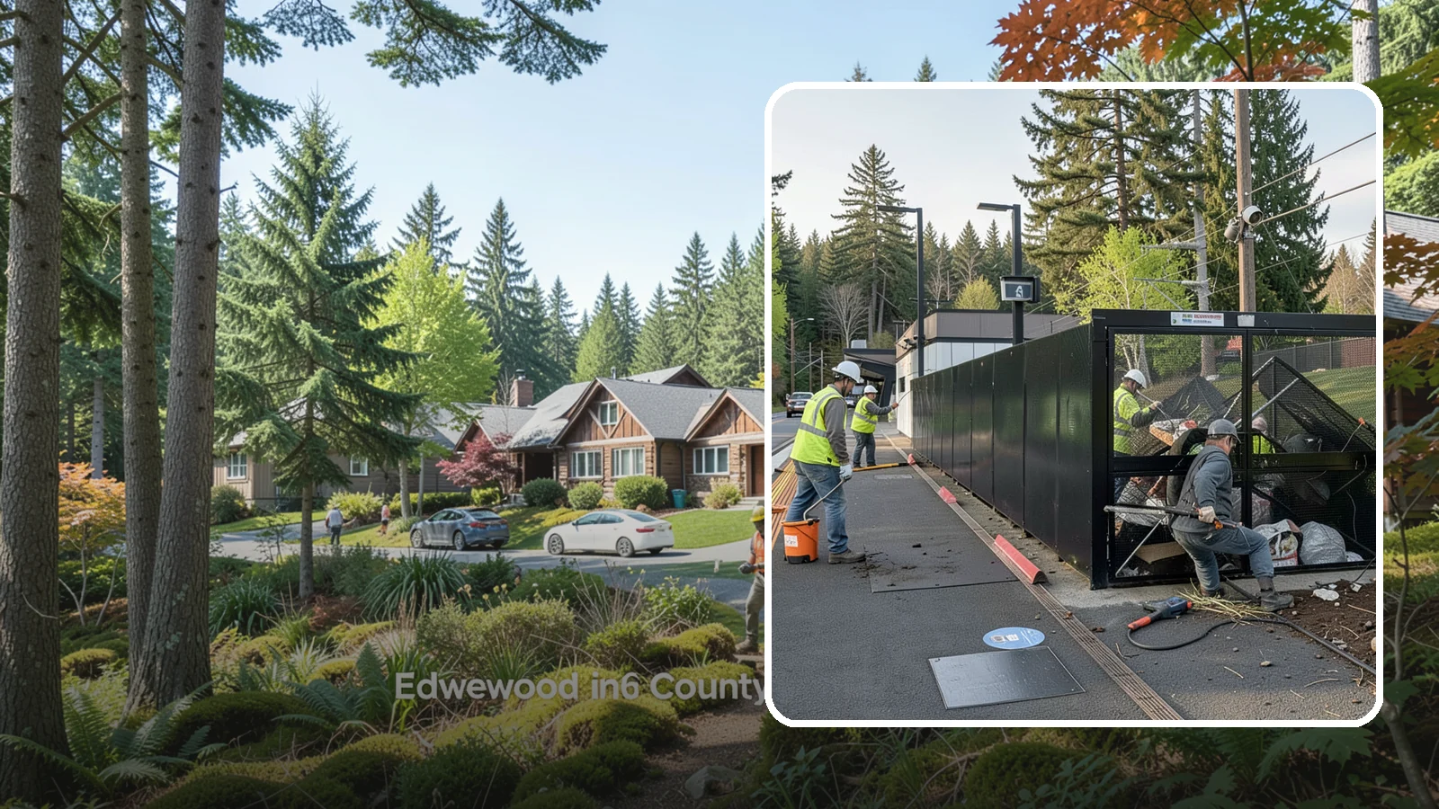 Emergency Fencing in Edgewood, Pierce County, WA - Fast temporary fencing to secure damaged sites, hazards, and public property following an incident.