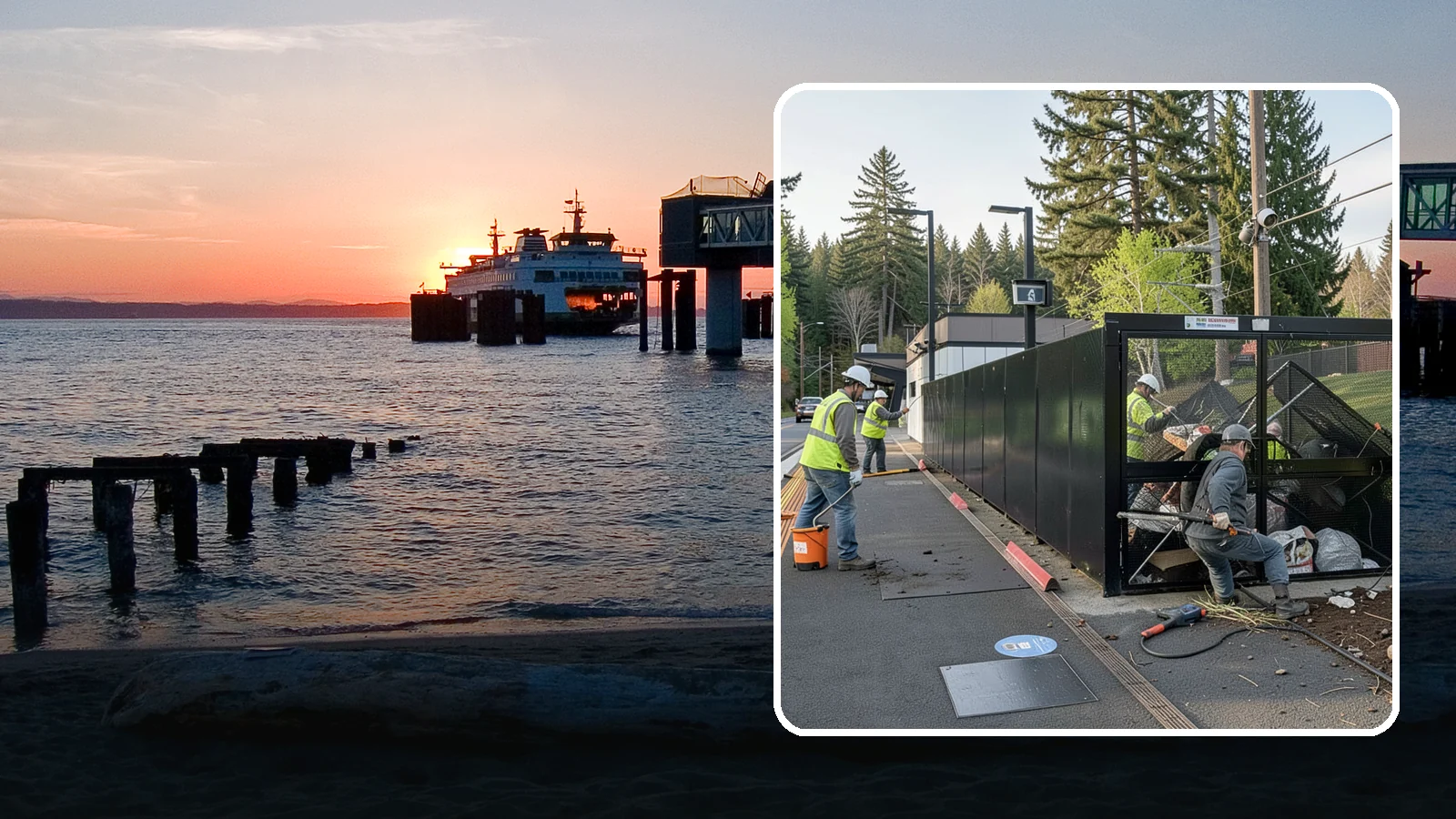 Emergency Fencing in Edmonds, Snohomish County, WA - Fast temporary fencing to secure damaged sites, hazards, and public property following an incident.