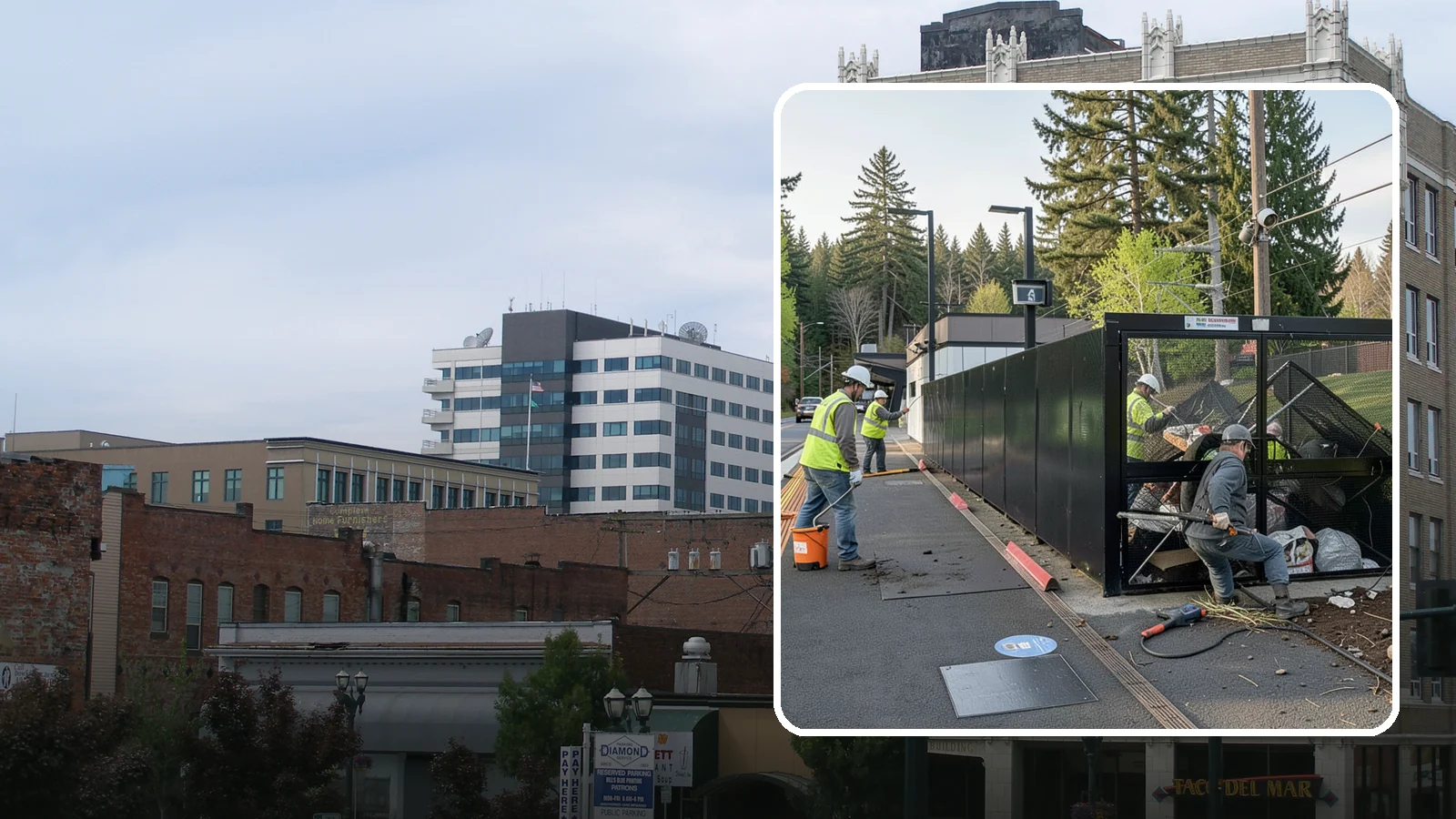 Emergency Fencing in Everett, Snohomish County, WA - Fast temporary fencing to secure damaged sites, hazards, and public property following an incident.