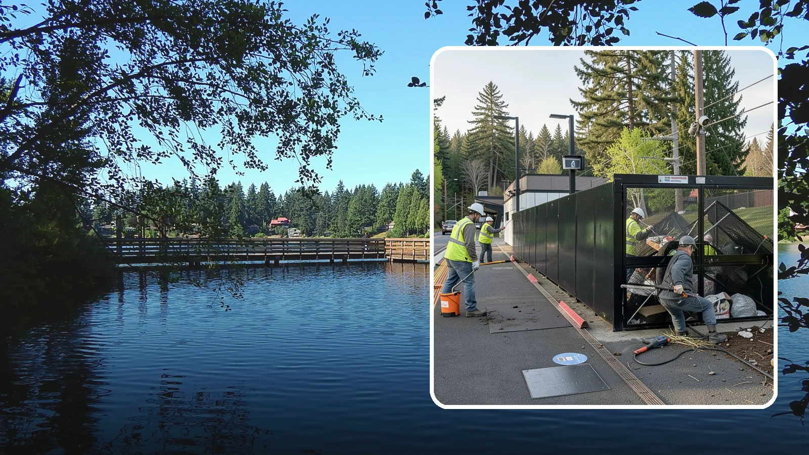 Emergency Fencing in Federal Way, King County, WA - Fast temporary fencing to secure damaged sites, hazards, and public property following an incident.