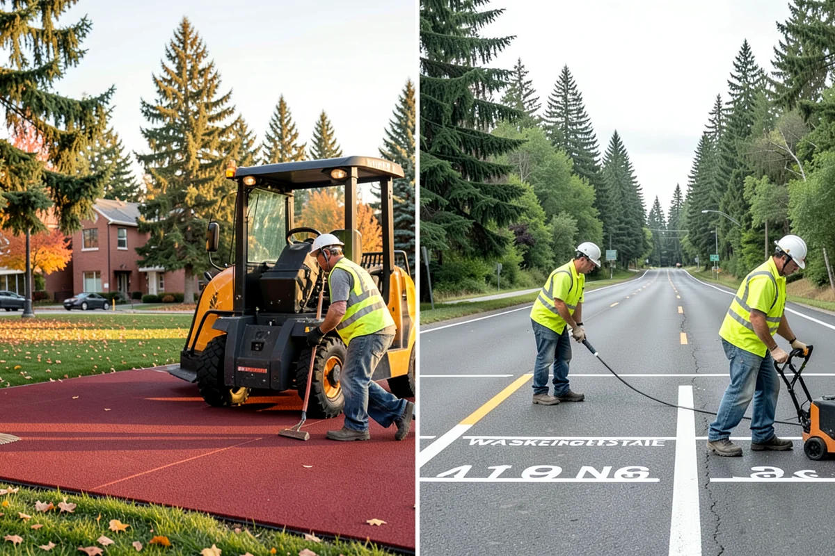 Emergency Fencing in Federal Way, King County, WA - Assess the site and define the required secure perimeter