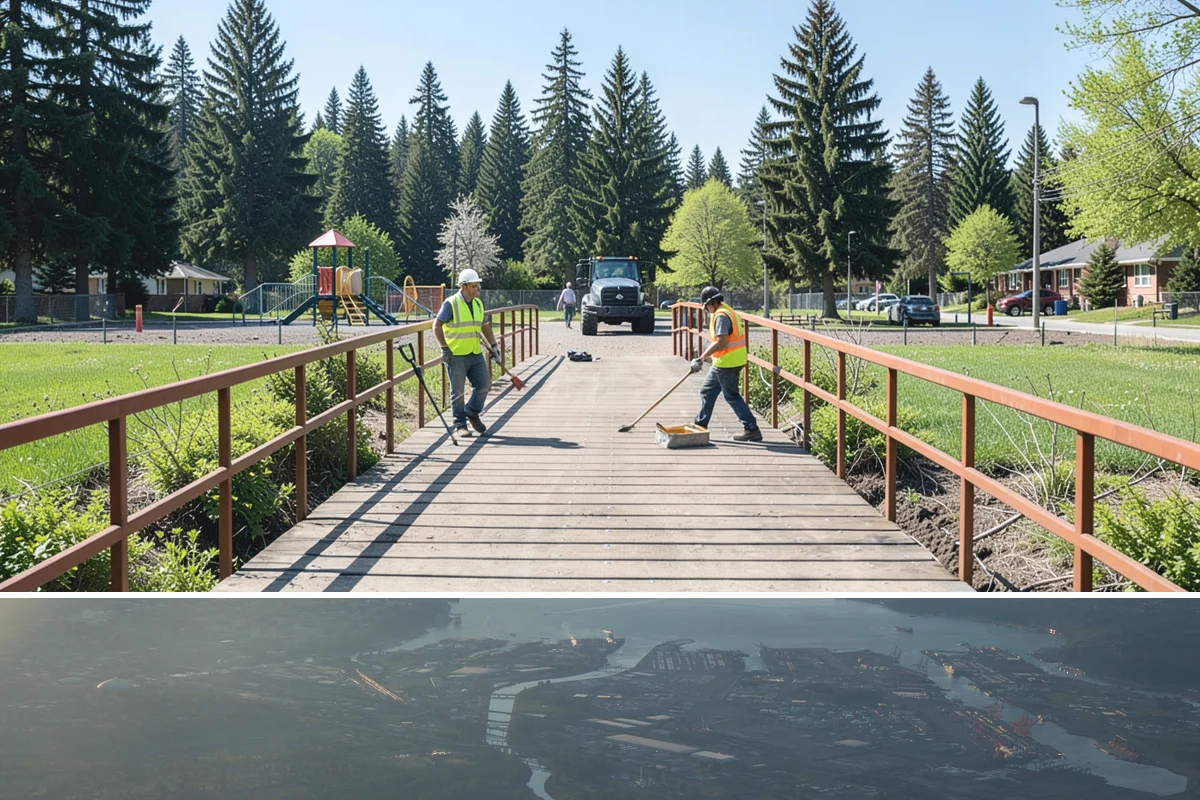 Emergency Fencing in Fife, Pierce County, WA - Emergency fencing needs climb during winter storm season from November through March as more sites sustain sudden damage.