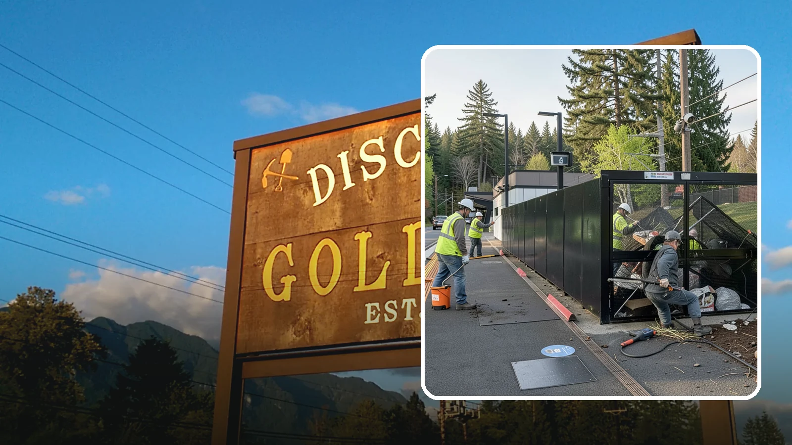 Emergency Fencing in Gold Bar, Snohomish County, WA - Fast temporary fencing to secure damaged sites, hazards, and public property following an incident.