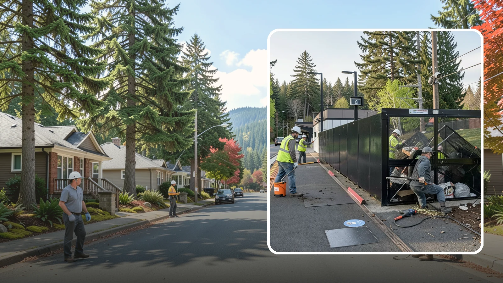 Emergency Fencing in Hunts Point, King County, WA - Fast temporary fencing to secure damaged sites, hazards, and public property following an incident.