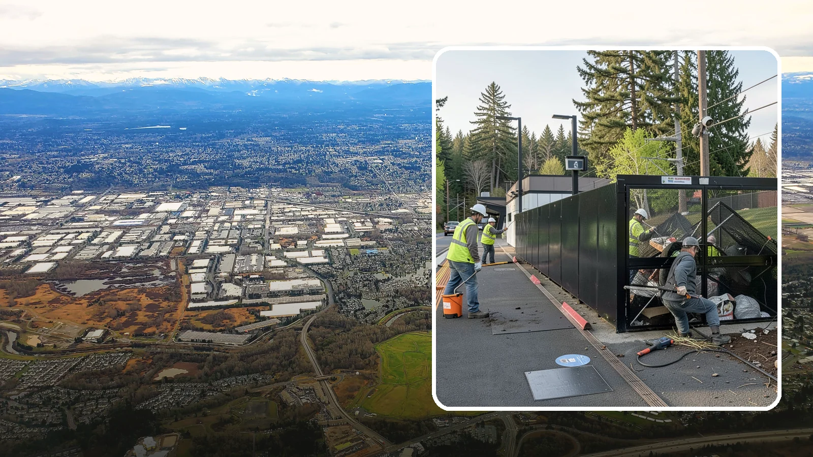 Emergency Fencing in Kent, King County, WA - Fast temporary fencing to secure damaged sites, hazards, and public property following an incident.