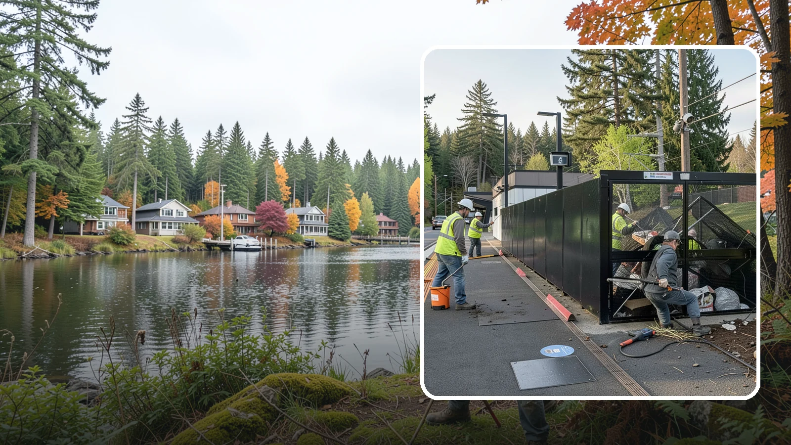 Emergency Fencing in La Conner, Skagit County, WA - Fast temporary fencing to secure damaged sites, hazards, and public property following an incident.