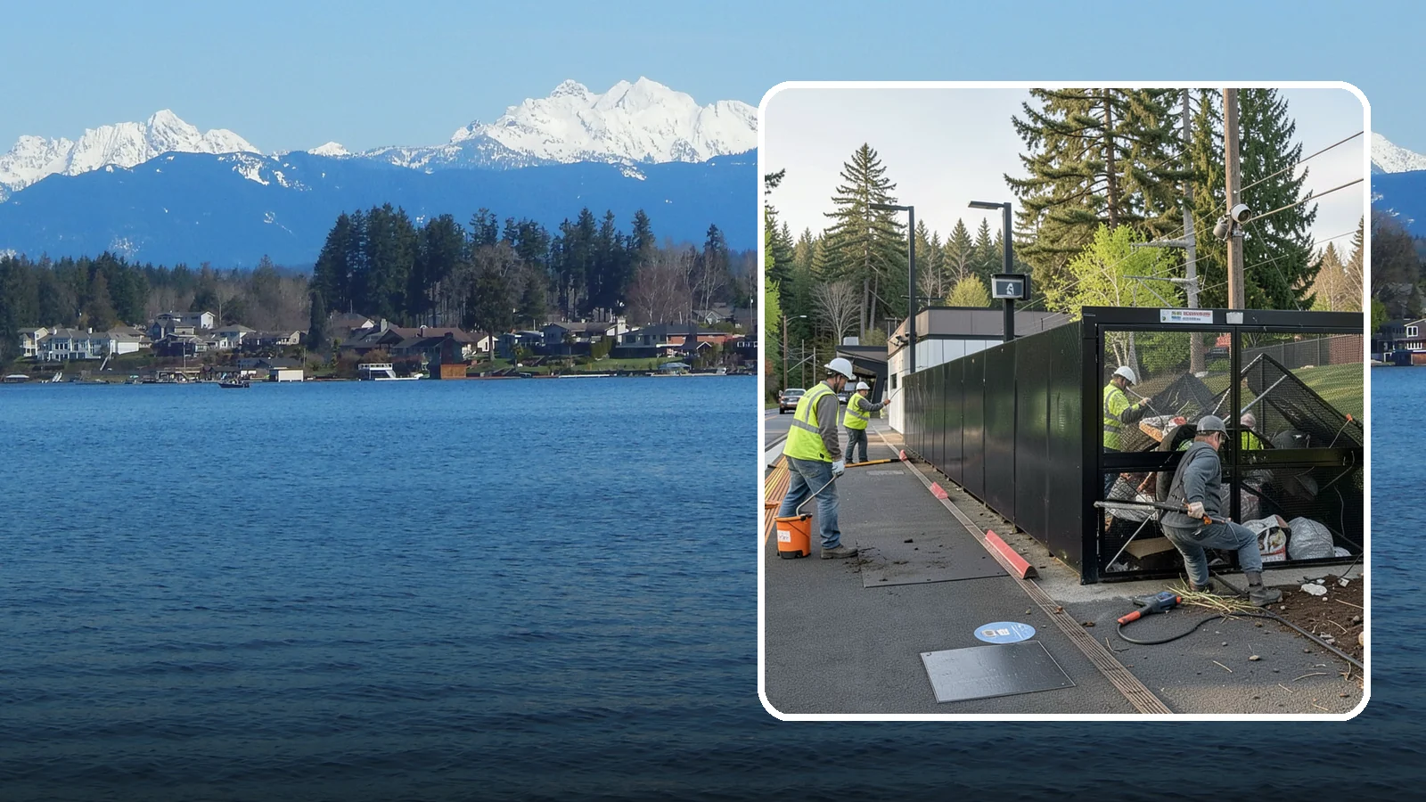 Emergency Fencing in Lake Stevens, Snohomish County, WA - Fast temporary fencing to secure damaged sites, hazards, and public property following an incident.