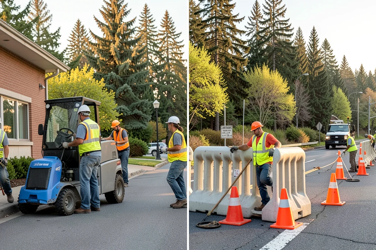Emergency Fencing in Lakewood, Pierce County, WA - Assess the site and define the required secure perimeter