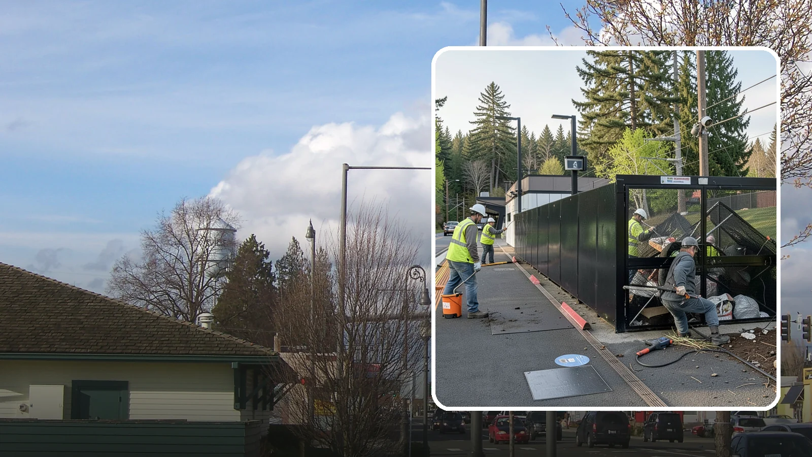 Emergency Fencing in Marysville, Snohomish County, WA - Fast temporary fencing to secure damaged sites, hazards, and public property following an incident.