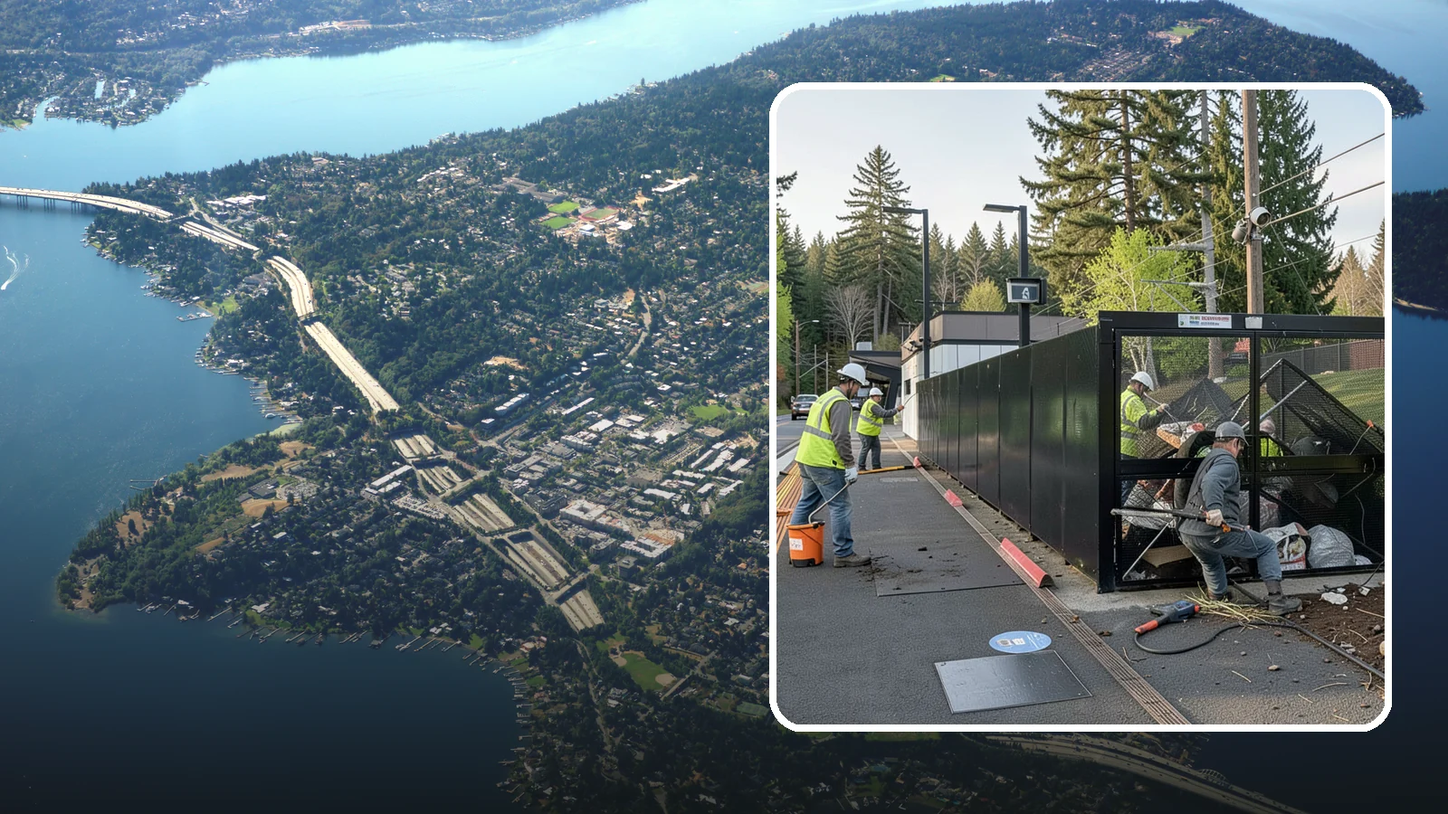 Emergency Fencing in Mercer Island, King County, WA - Fast temporary fencing to secure damaged sites, hazards, and public property following an incident.