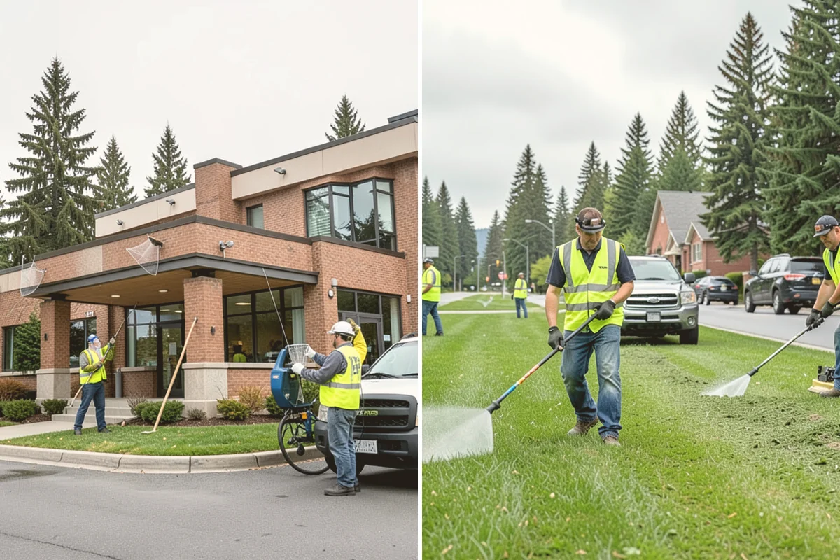 Emergency Fencing in Milton, King County, WA - Assess the site and define the required secure perimeter