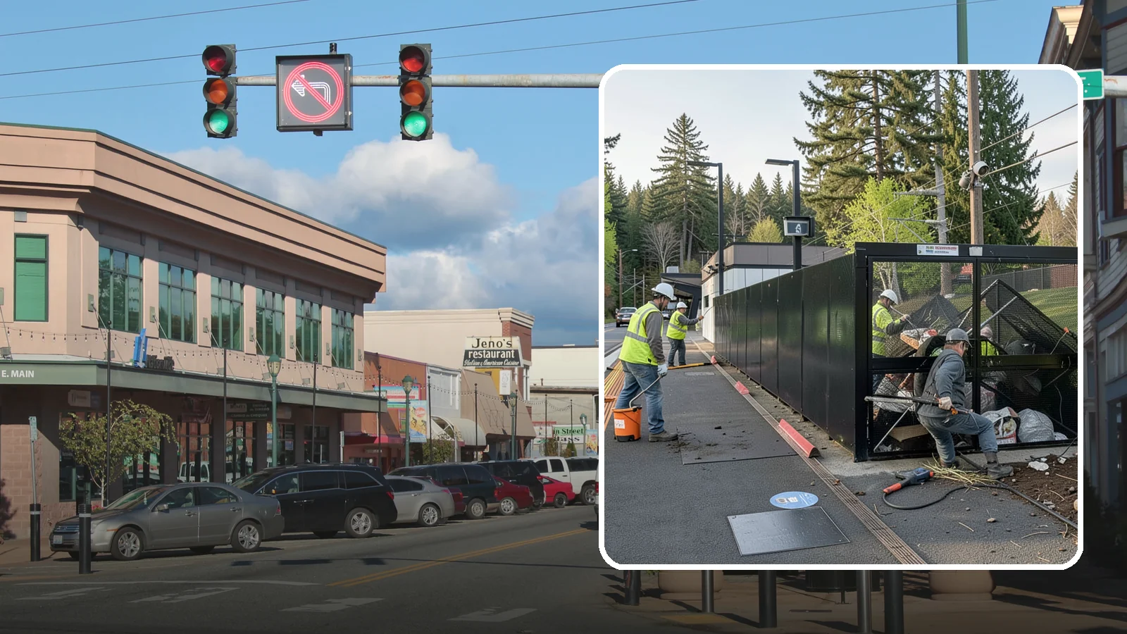 Emergency Fencing in Monroe, Snohomish County, WA - Fast temporary fencing to secure damaged sites, hazards, and public property following an incident.