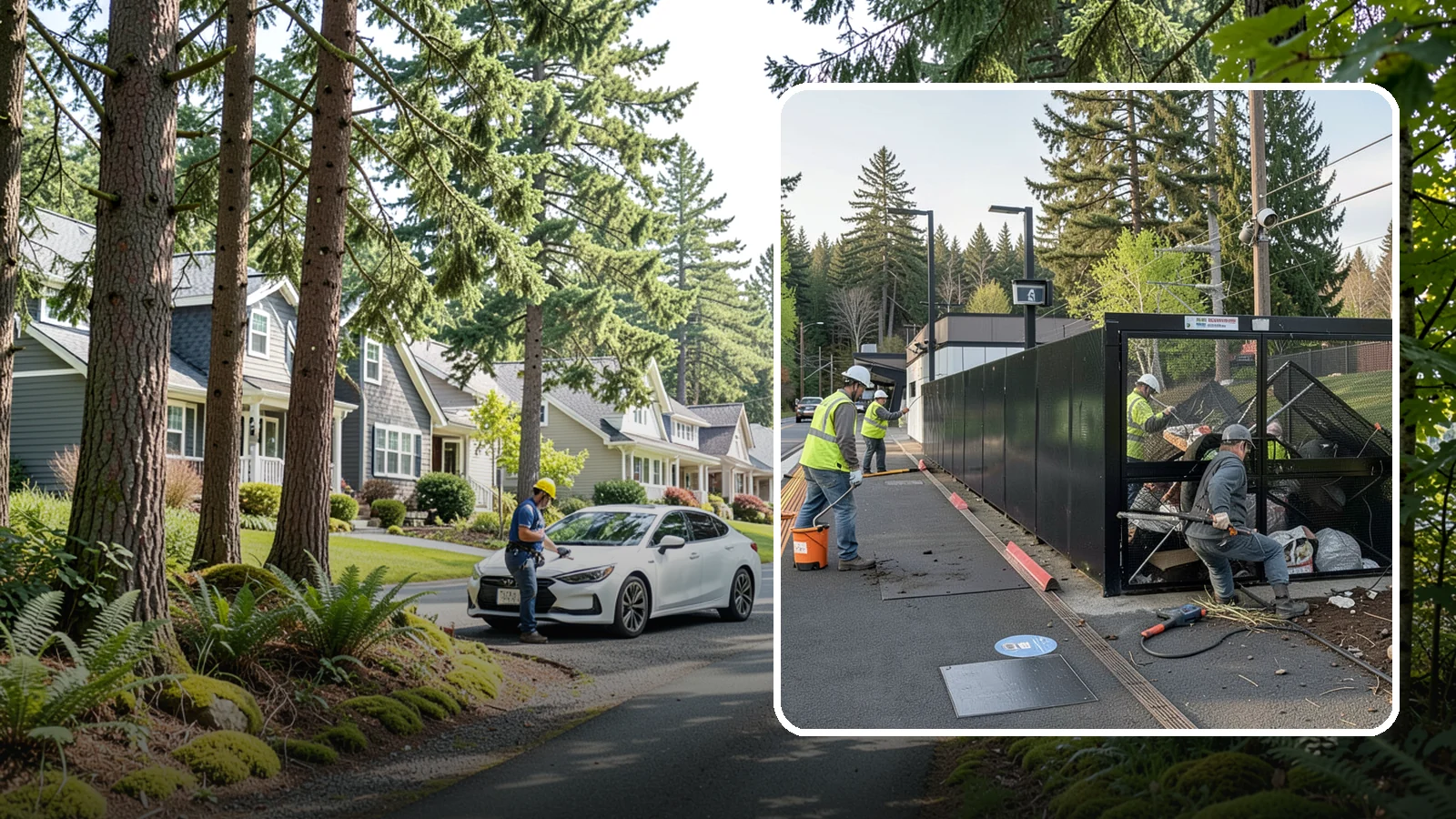 Emergency Fencing in Normandy Park, King County, WA - Fast temporary fencing to secure damaged sites, hazards, and public property following an incident.