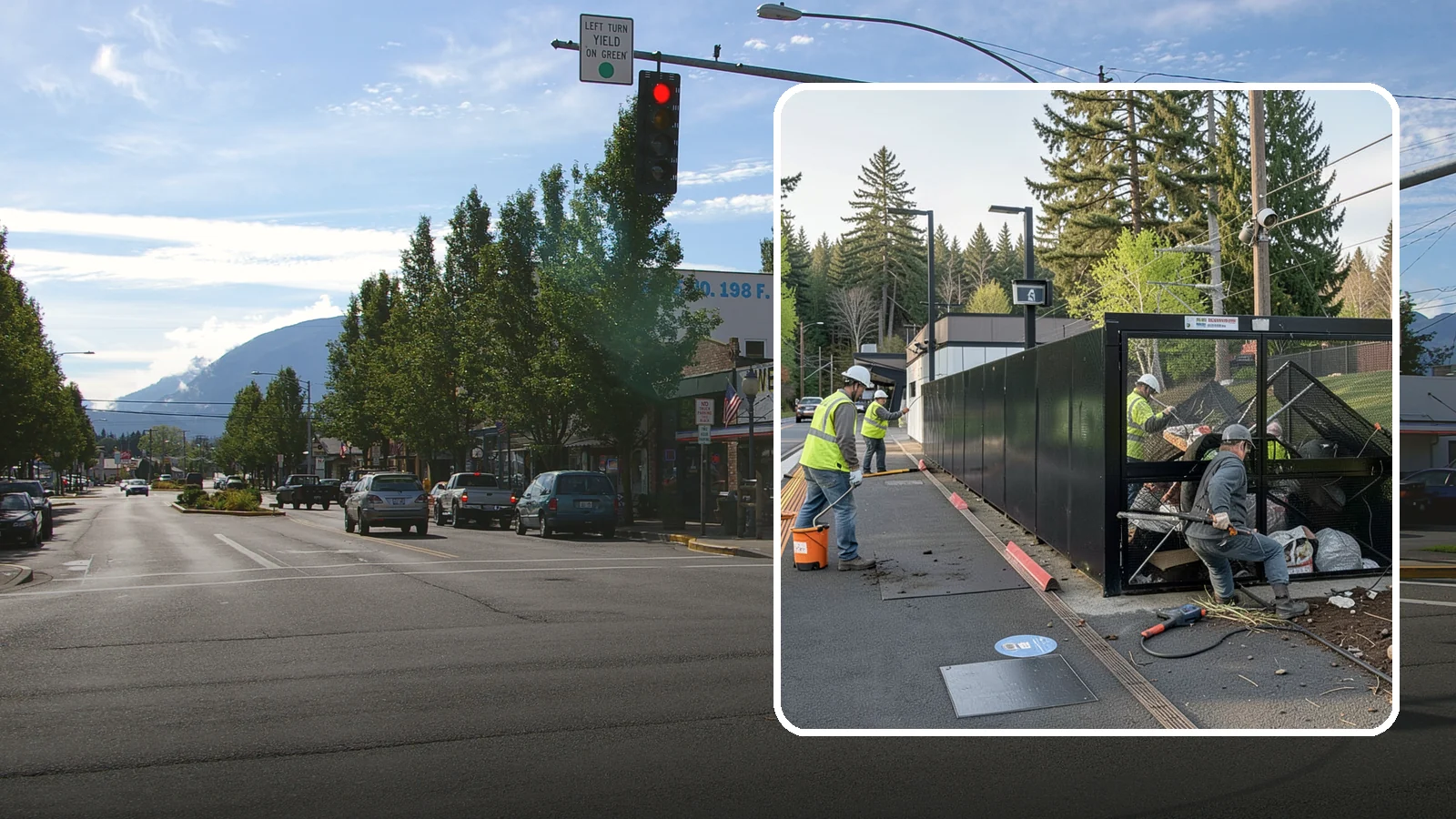 Emergency Fencing in North Bend, King County, WA - Fast temporary fencing to secure damaged sites, hazards, and public property following an incident.
