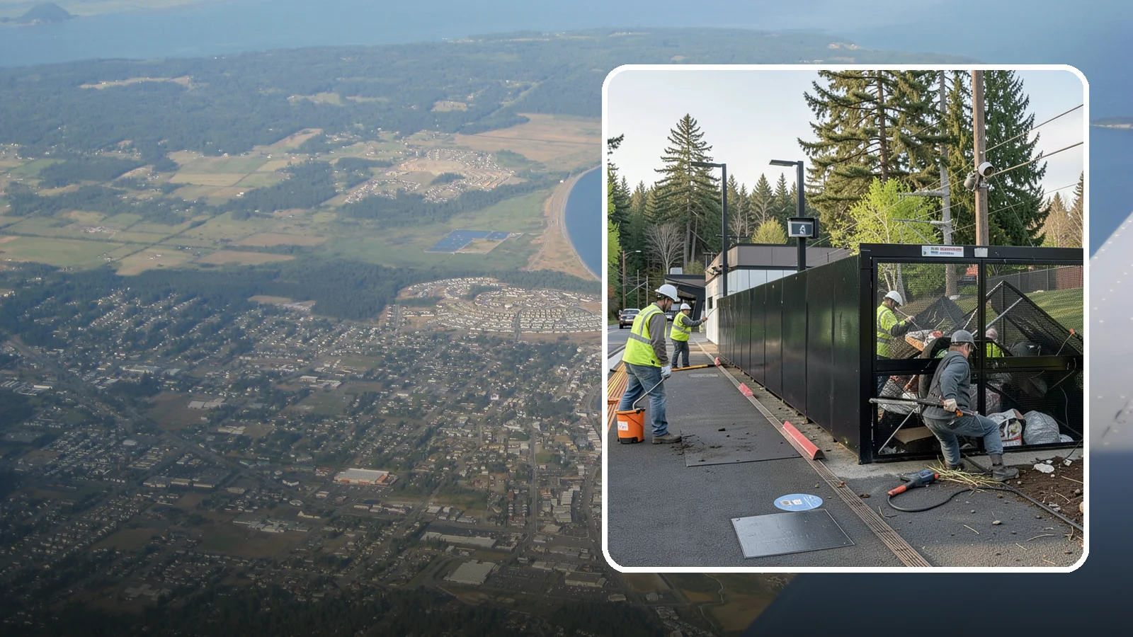 Emergency Fencing in Oak Harbor, Island County, WA - Fast temporary fencing to secure damaged sites, hazards, and public property following an incident.