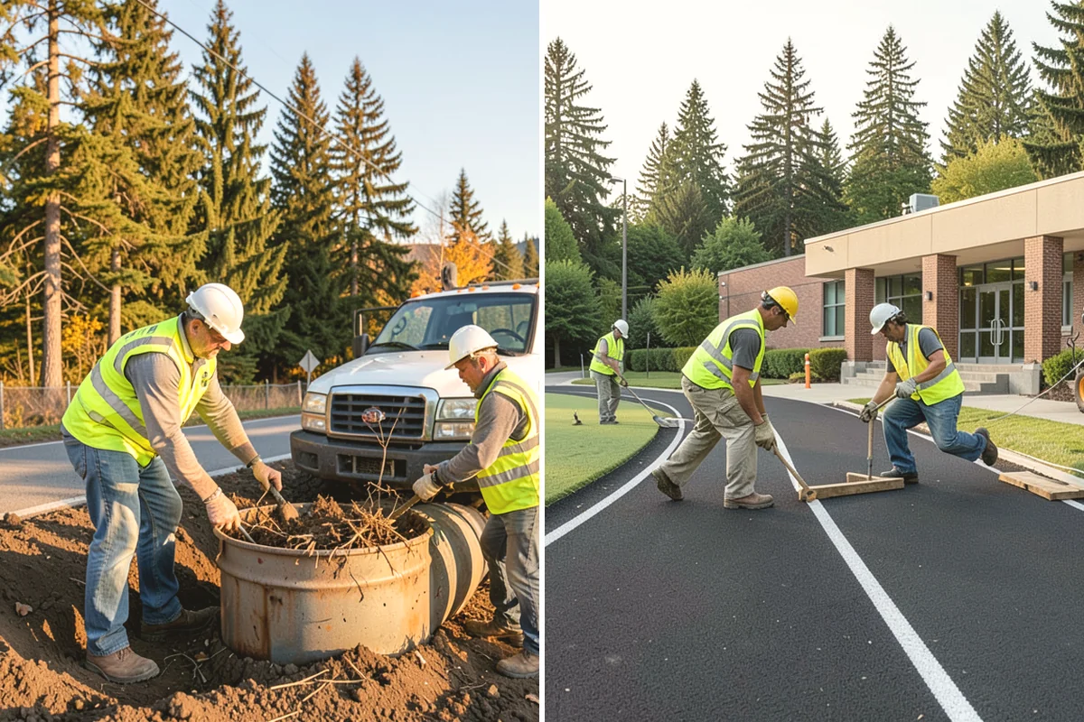 Emergency Fencing in Oak Harbor, Island County, WA - Assess the site and define the required secure perimeter