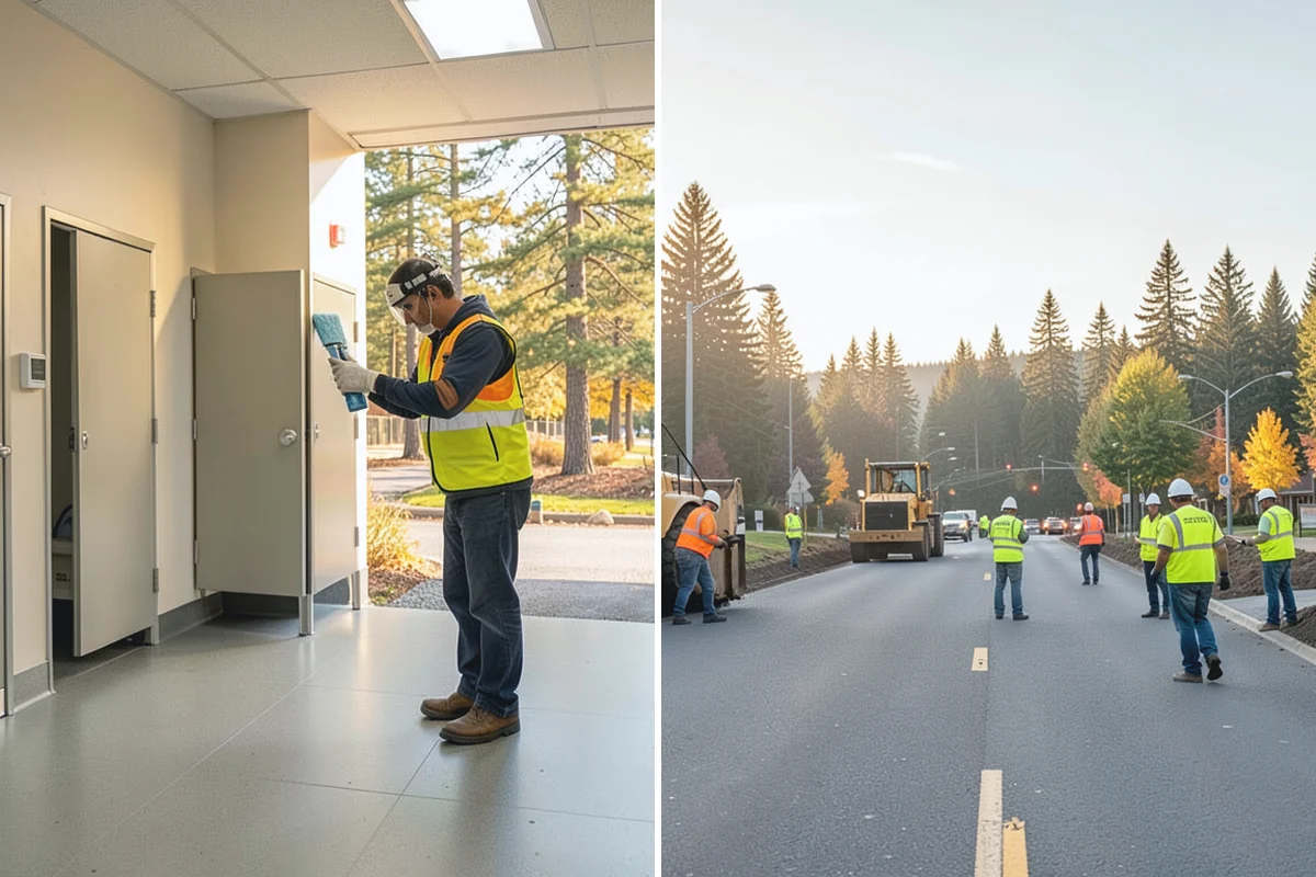Emergency Fencing in Roy, Pierce County, WA - Assess the site and define the required secure perimeter