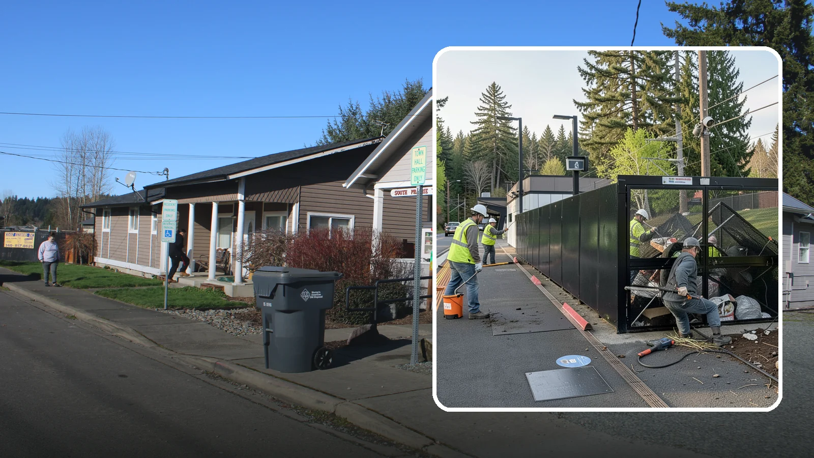 Emergency Fencing in South Prairie, Pierce County, WA - Fast temporary fencing to secure damaged sites, hazards, and public property following an incident.