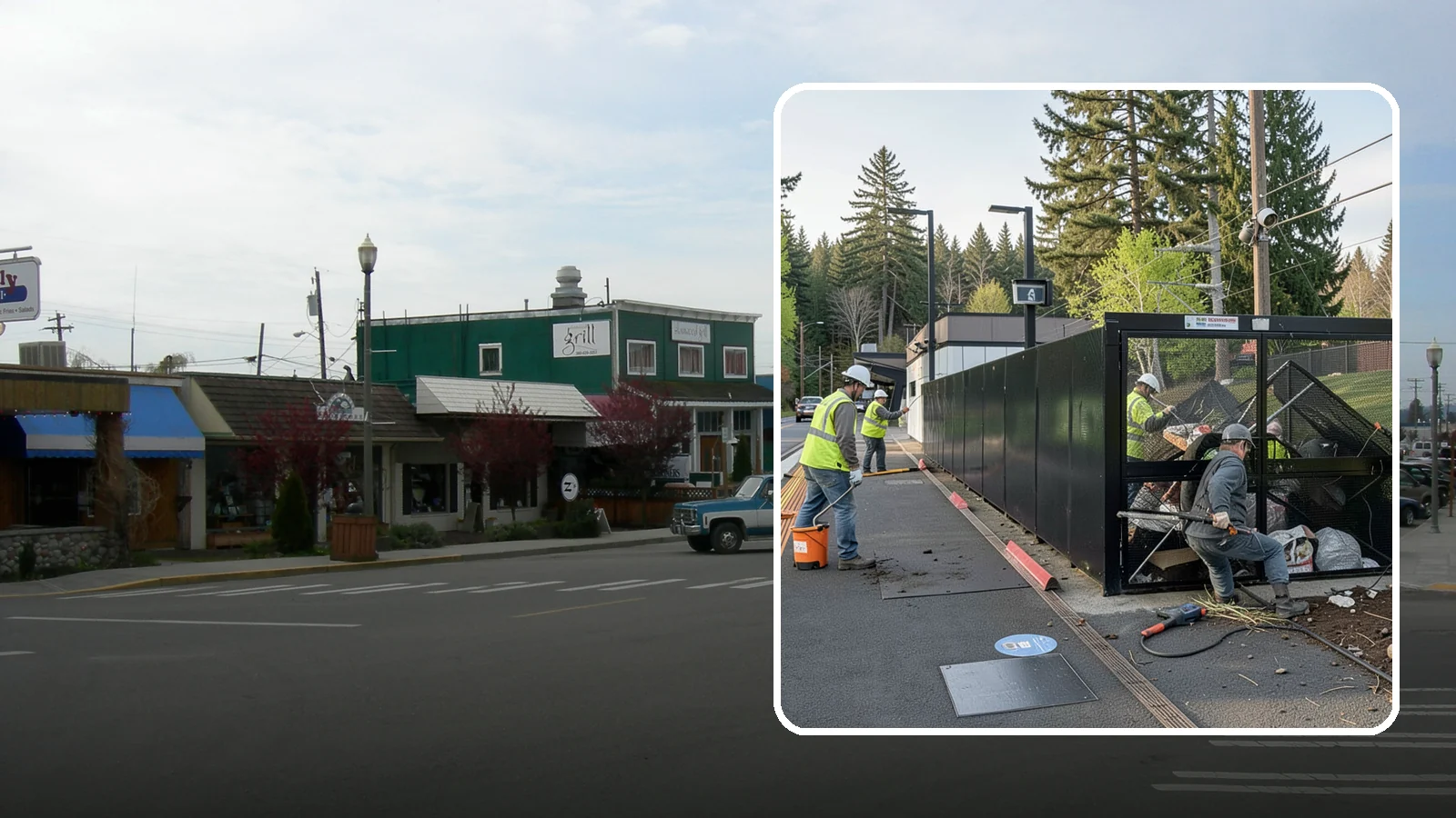Emergency Fencing in Stanwood, Snohomish County, WA - Fast temporary fencing to secure damaged sites, hazards, and public property following an incident.
