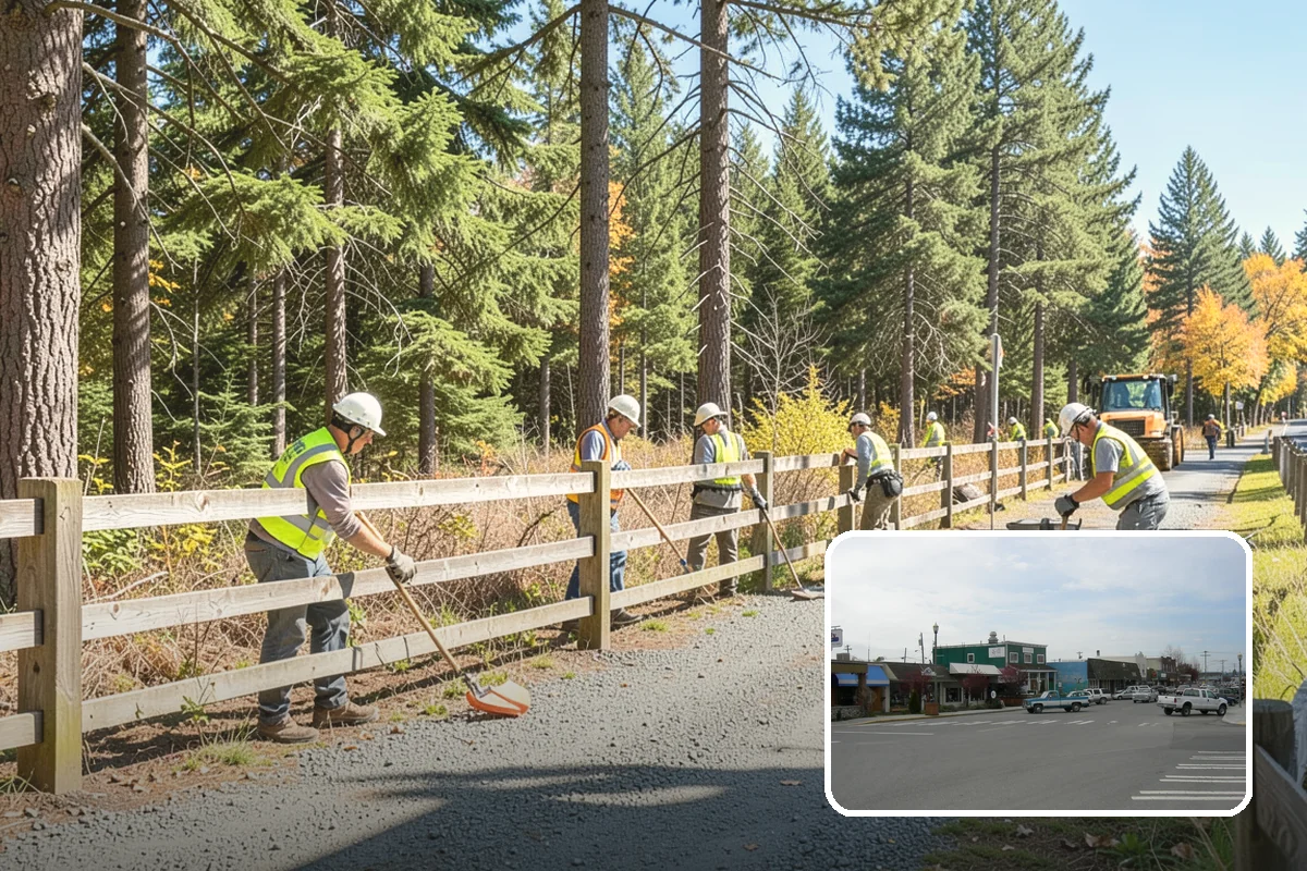 Emergency Fencing in Stanwood, Snohomish County, WA - Encloses hazardous sites rapidly to reduce public risk